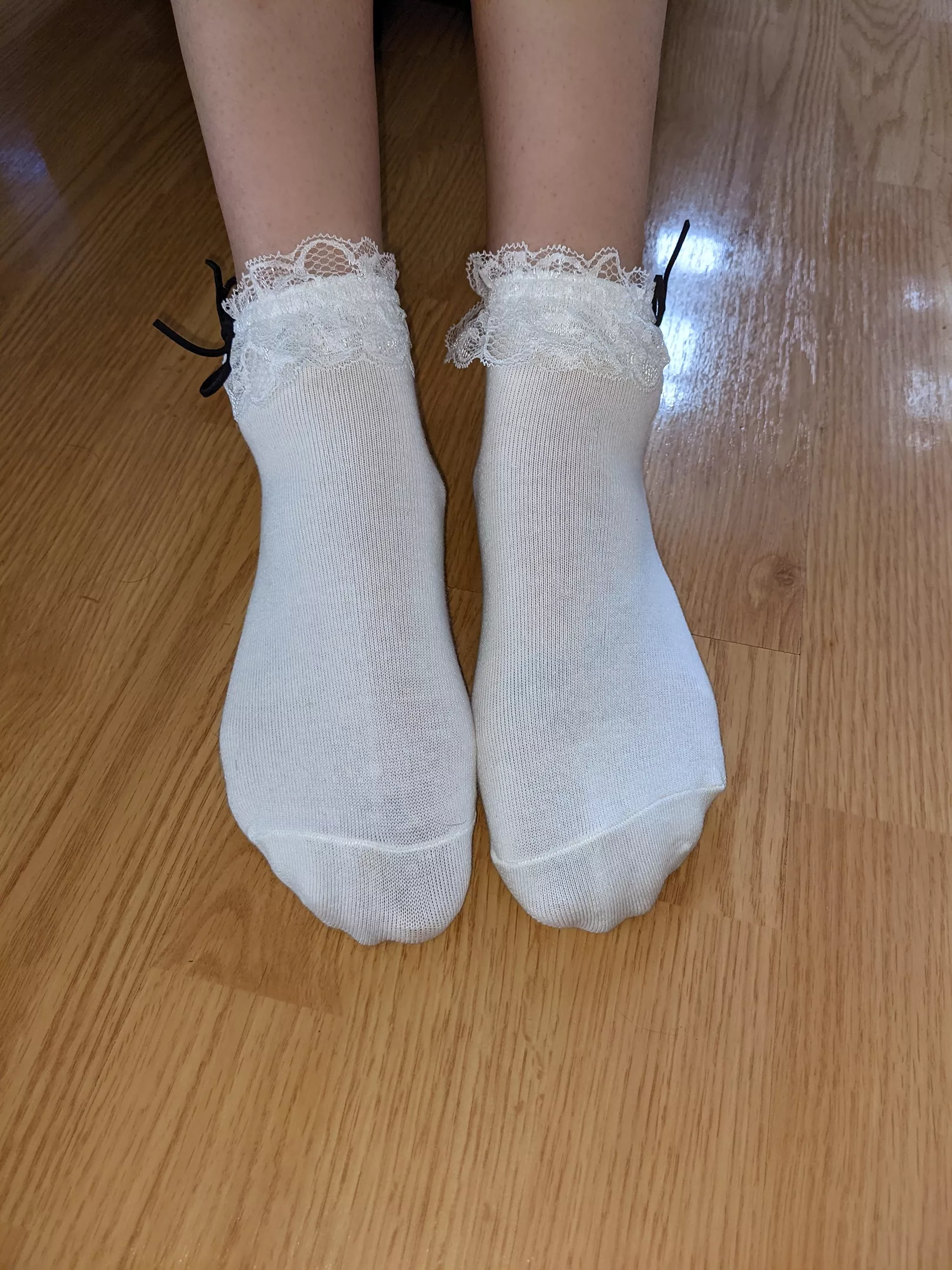 Petite white socks 🥰🥰🥰