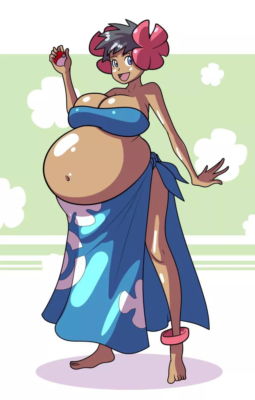 Phoebeâ€™s Belly And Bust Are Engorged From Pregnancy - [Axel-Rosered]