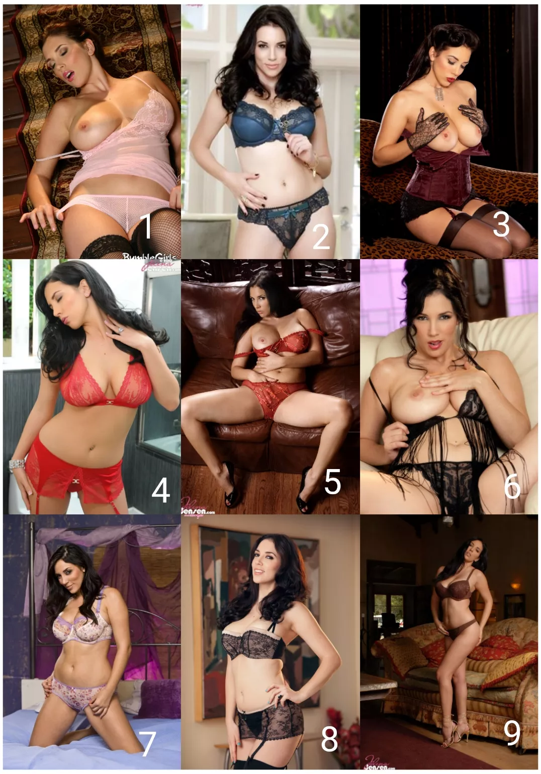 Pick Her Outfit: Jelena Jensen Lingerie