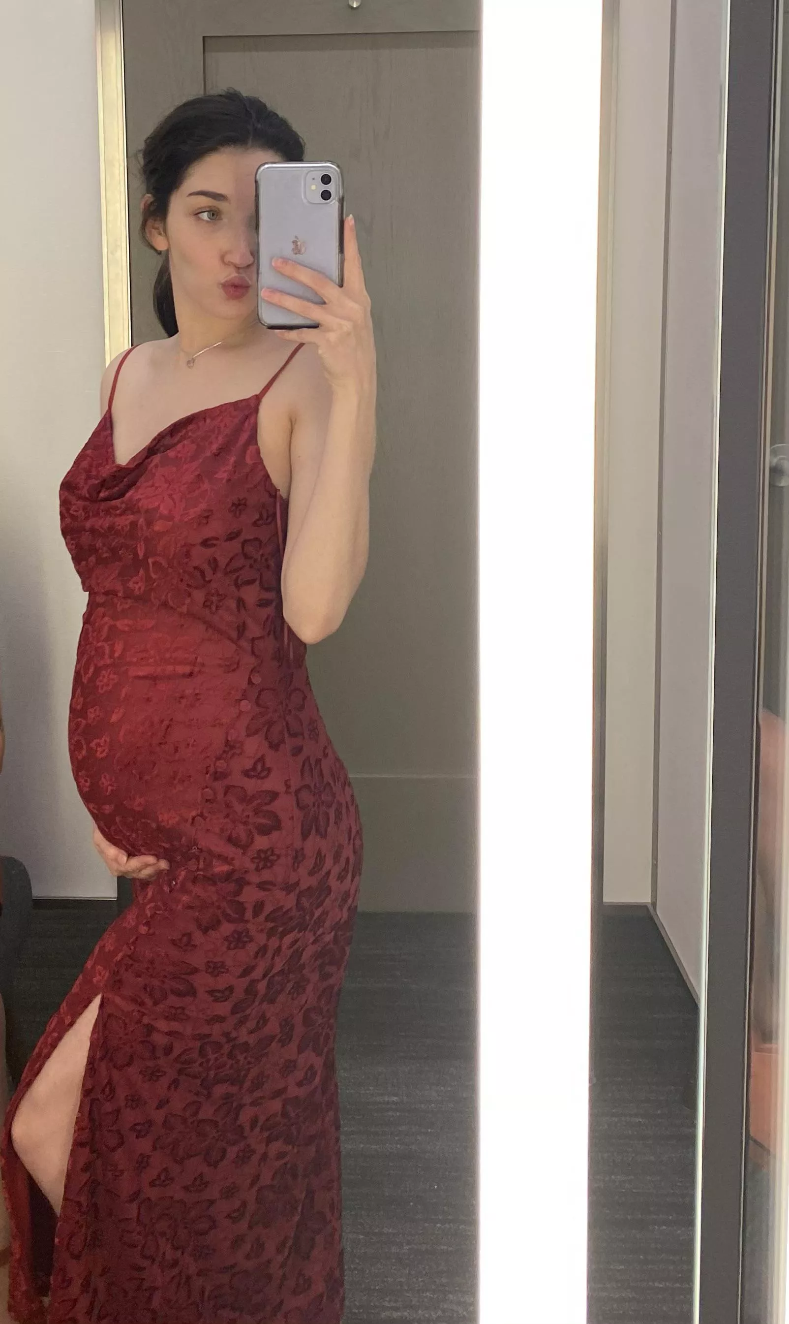 picked out a dress for my company christmas party â¤ï¸ would you take it off me?