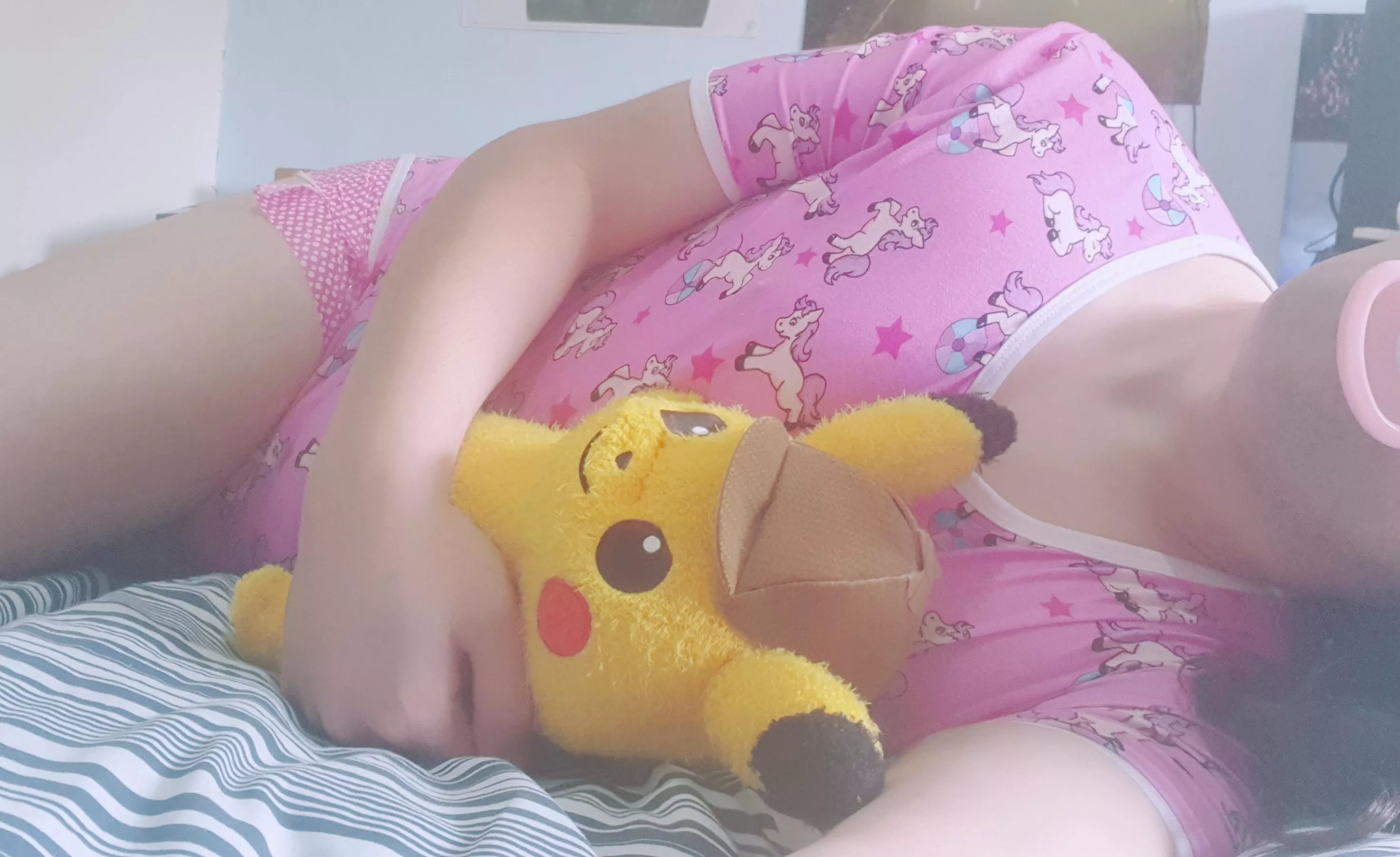 Pikachu makes me feel safe when I'm alone 🥺