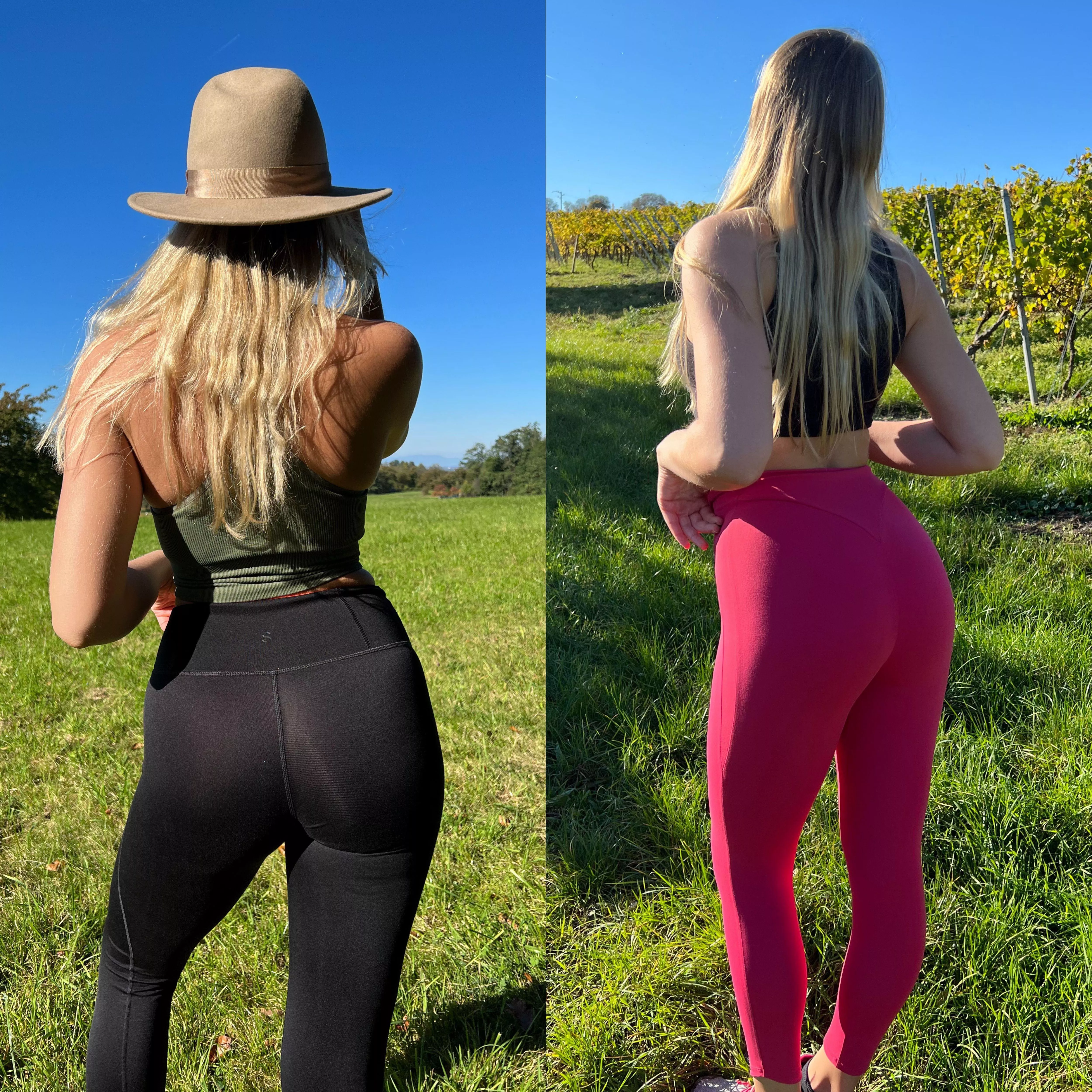 Pink or Black 🍑🍑