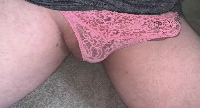 Pink panty bulgeâ€¦love hearing from all you sexy people