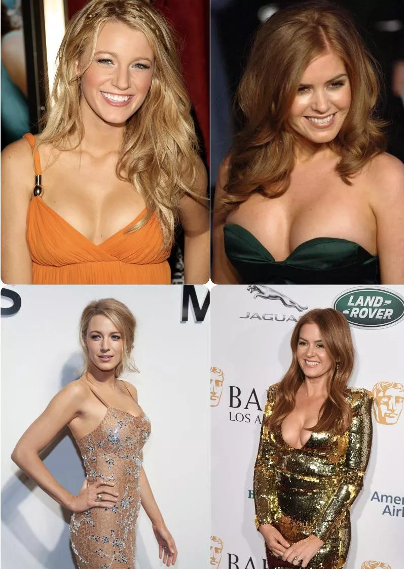 Please dominate and own me as Isla Fischer or Blake lively