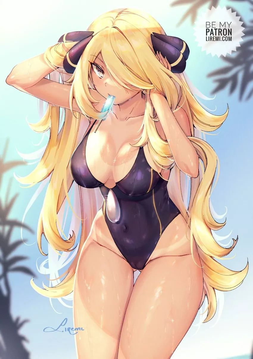 [Pokemon] Cynthia's Beach One Piece