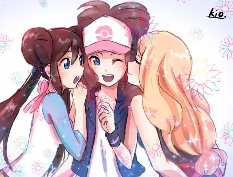 [Pokemon] Rosa, Hilda, and Serena's Girl Talk