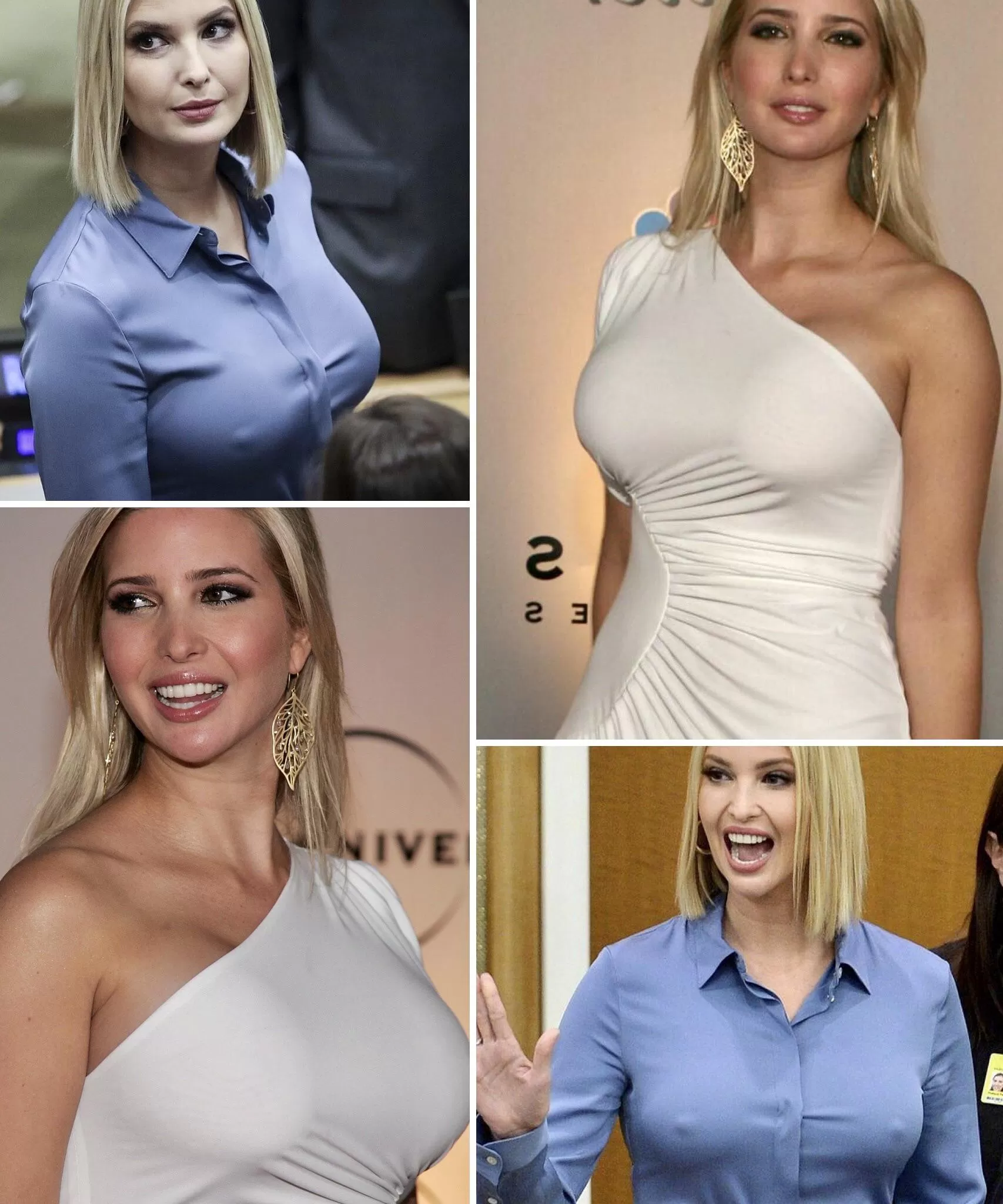 Politics aside, Ivanka Trump is very busty