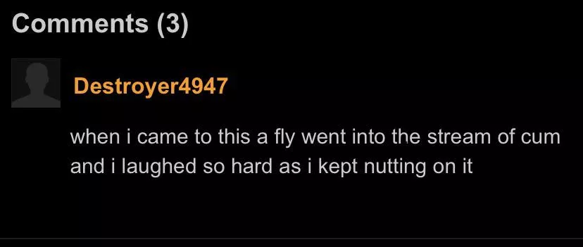 Poor poor fly