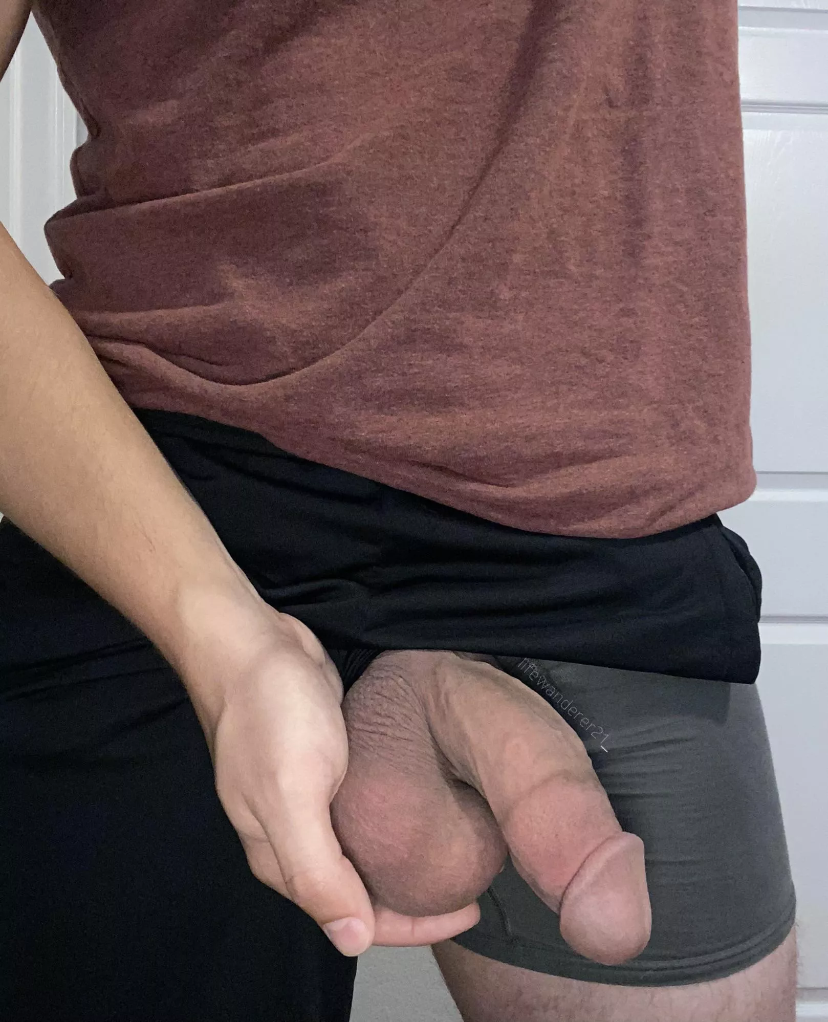 Post gym cock - soft and full