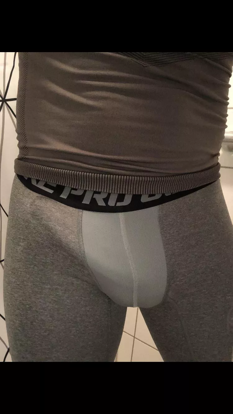 Post workout bulge! ðŸ˜…