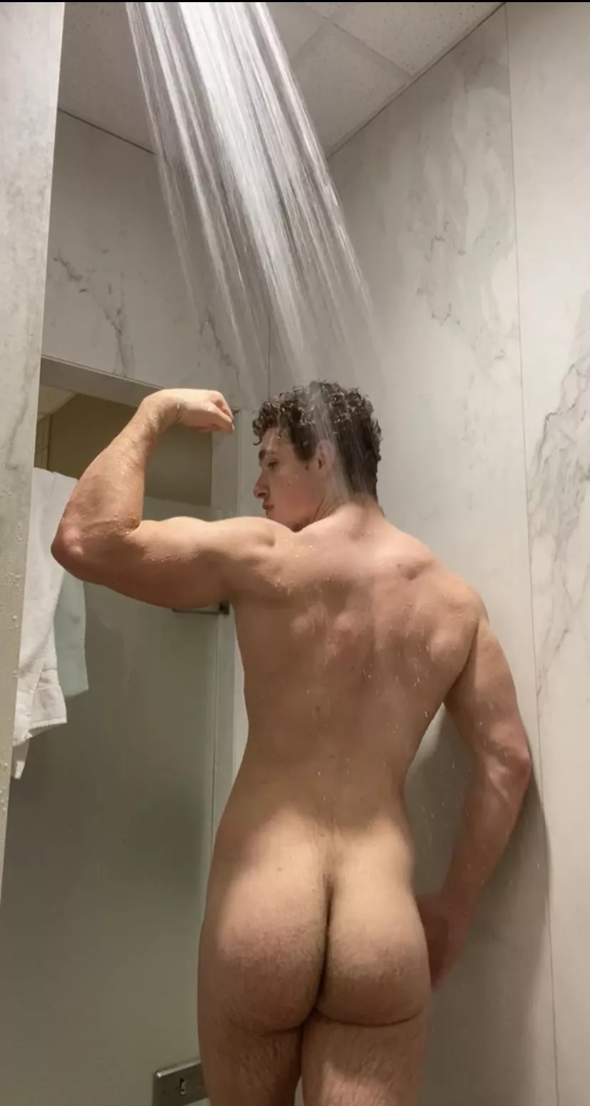 Post workout shower