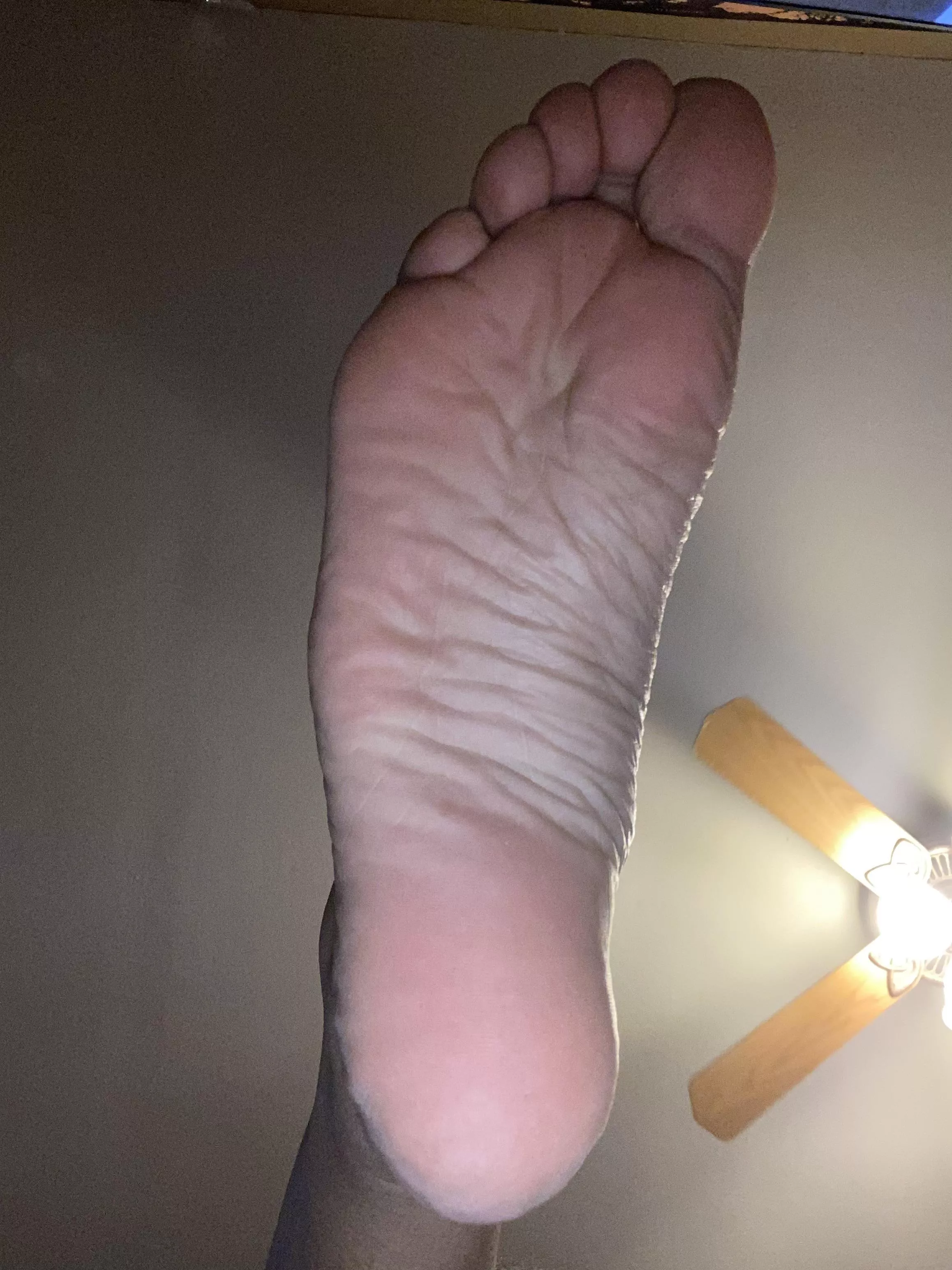 POV: I’m about to squish your face with my wrinkly sole