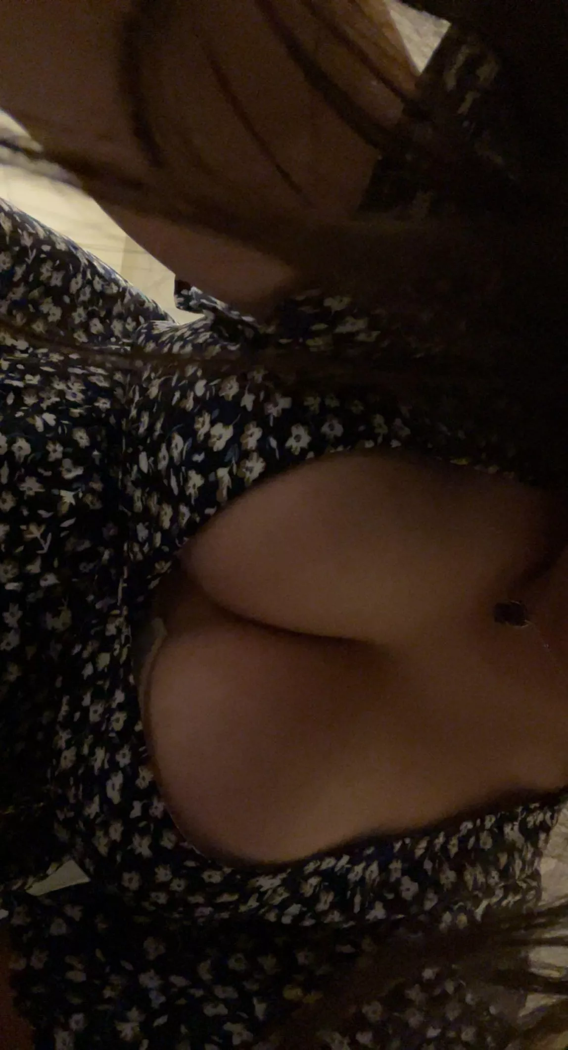 POV: I’m on top of you and the dress reveals my cleavage