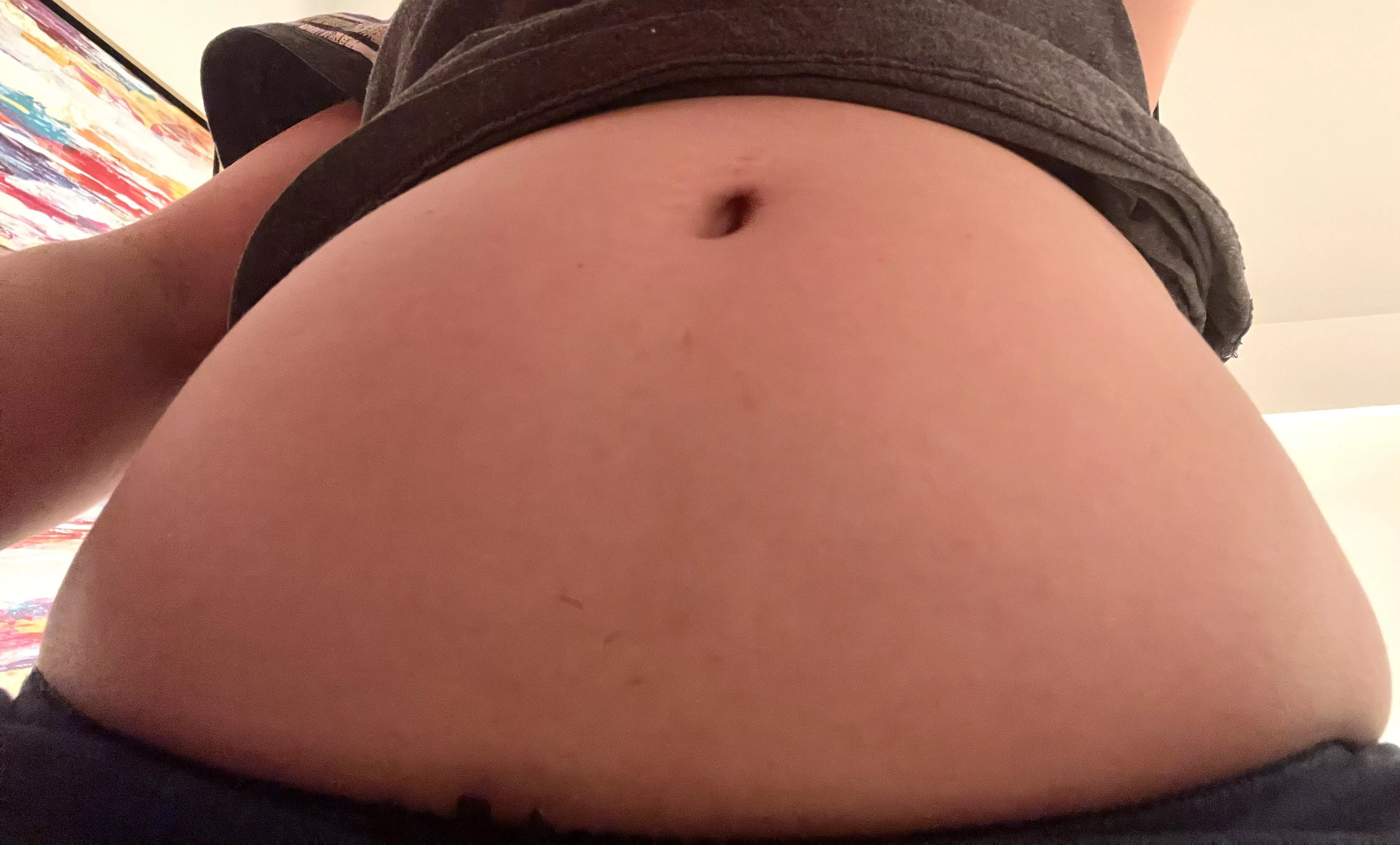 POV: Is my belly noticeable from this angle?