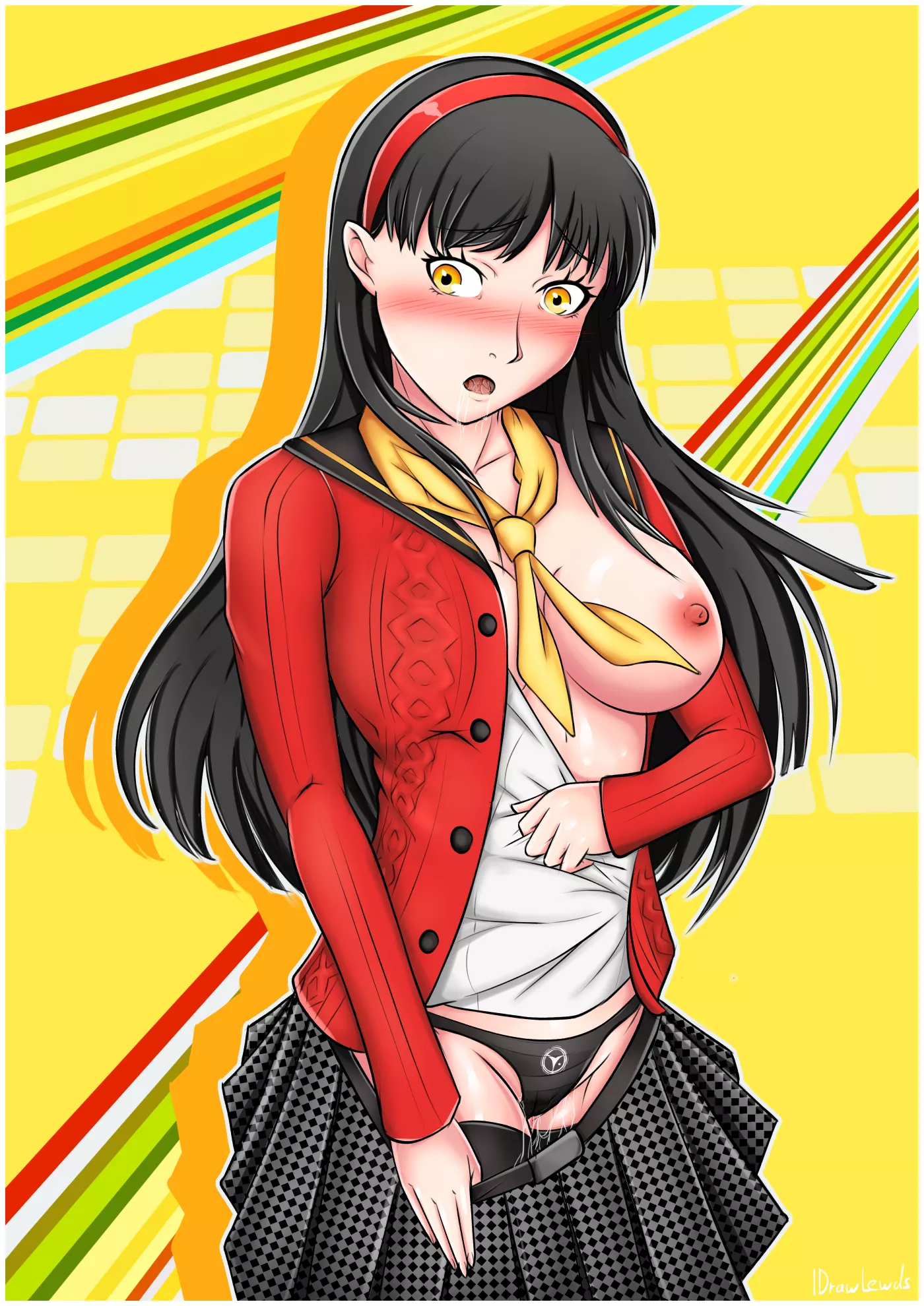 POV: Yukiko just saw your dick.