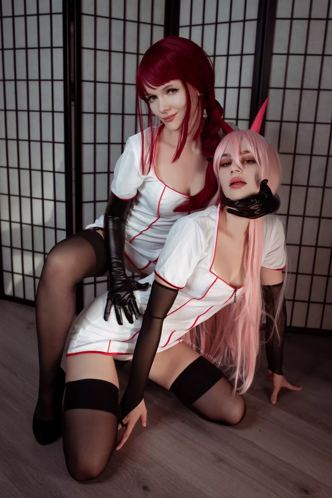 Power and Makima nurse version! Me as Power, Evenink as Makima [self]