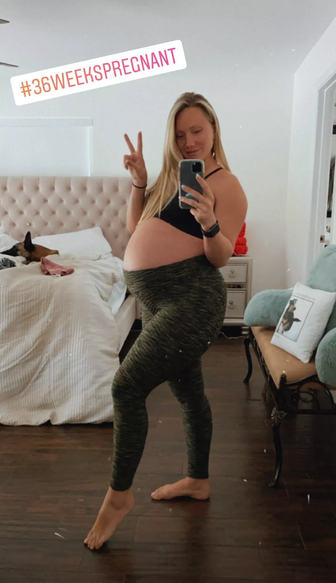 Pregnant AJ