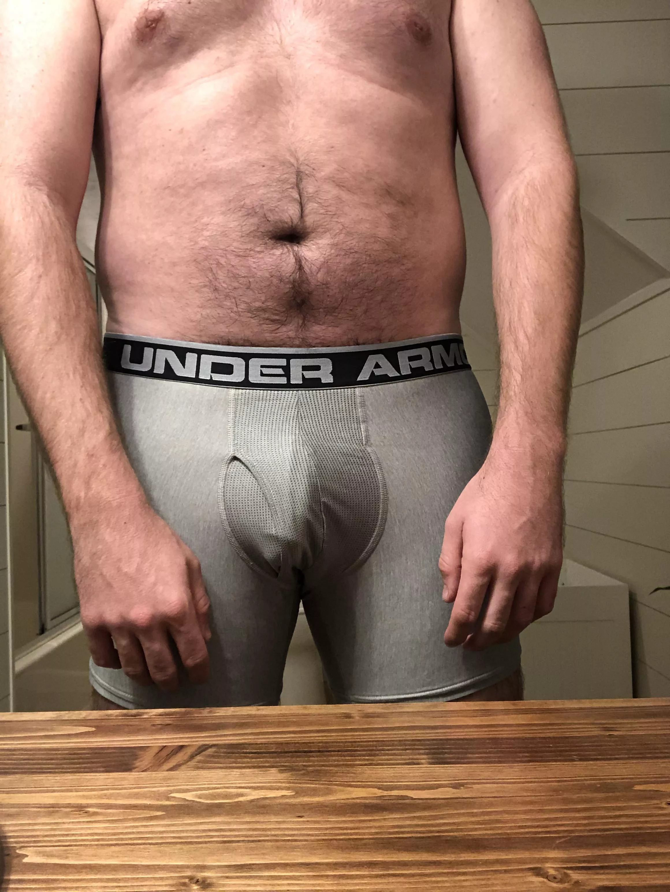 Pre-shower bulge