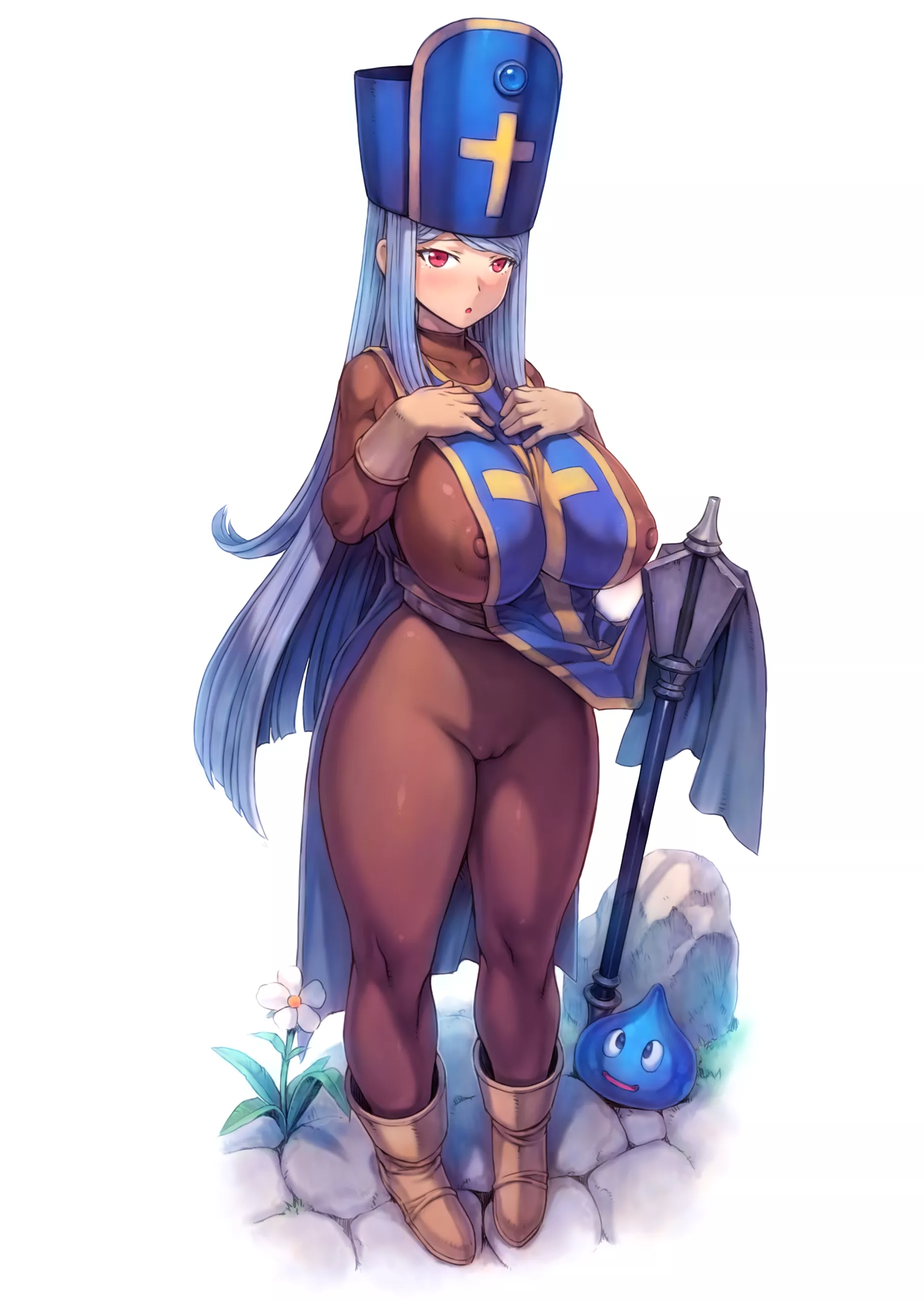 Priestess Joining You On Your Adventures (Mogudan ) [Dragon Quest]