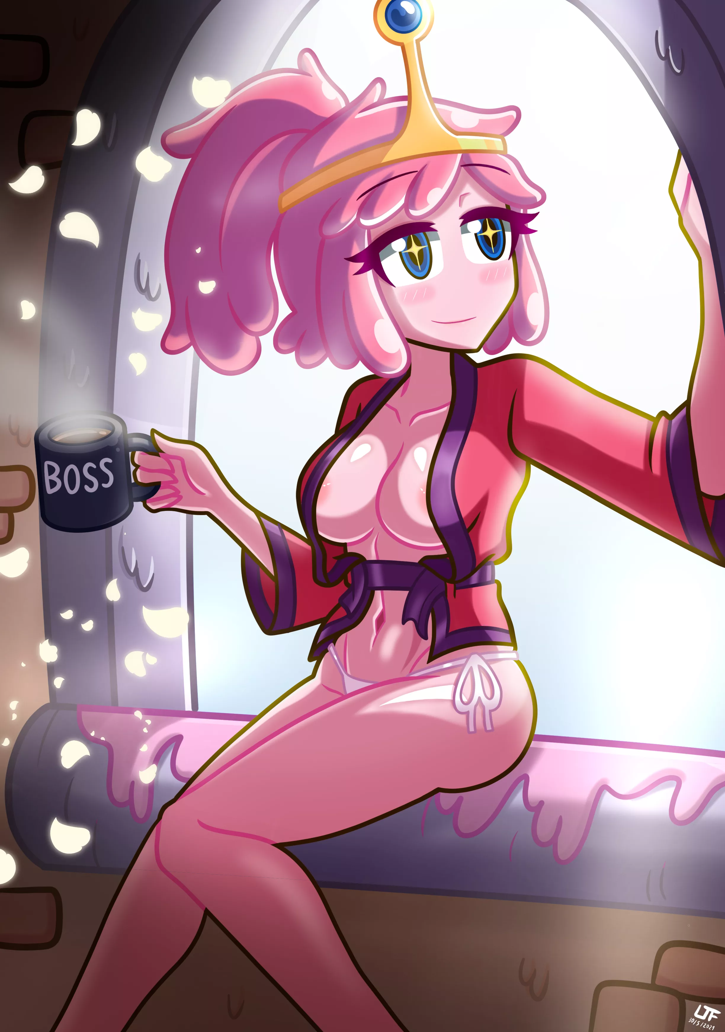 Princess Bubblegum (lezaki-thefatlizard) [Adventure Time]