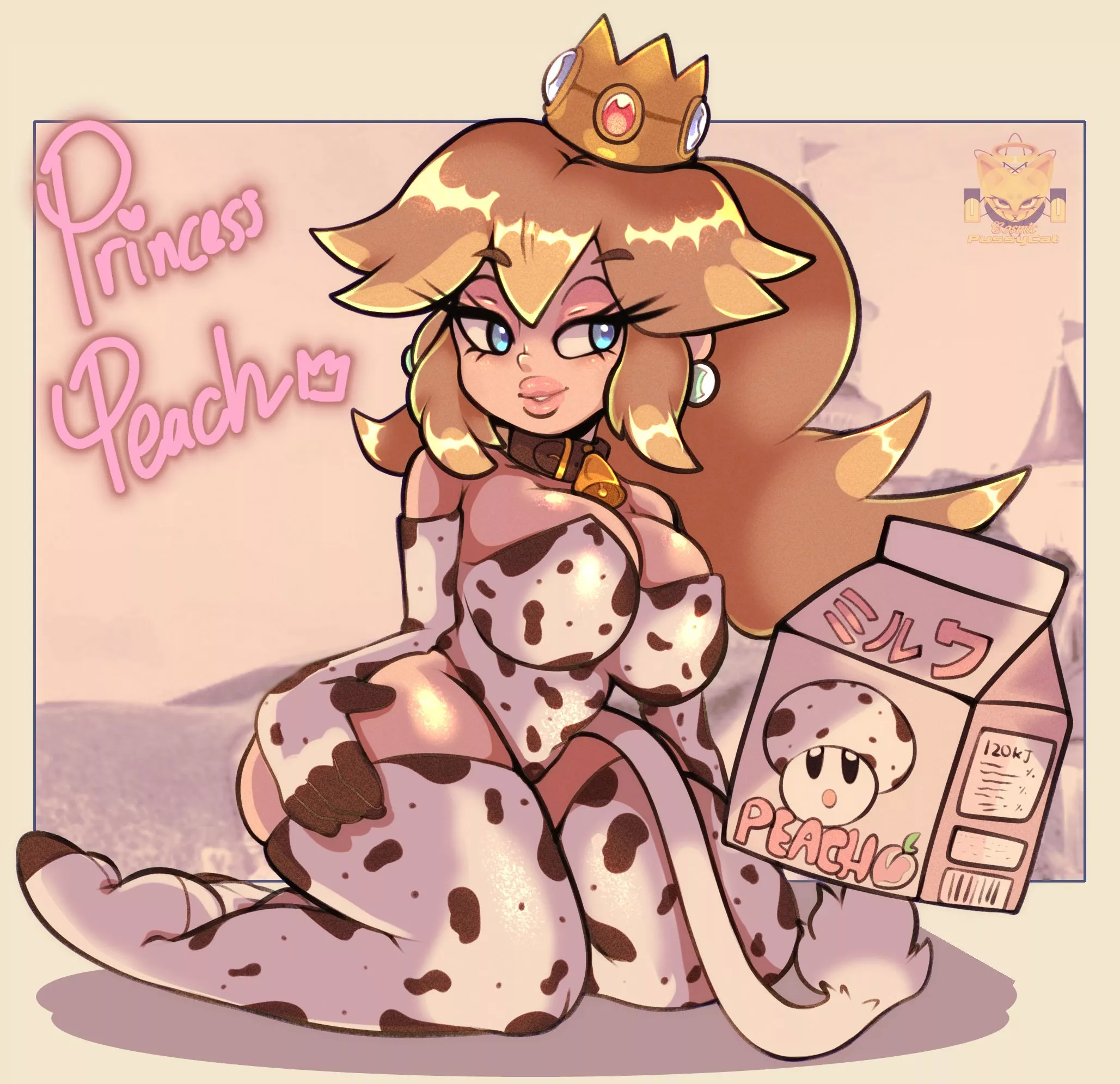 Princess Peach flavor.(@CosmicPussyCat)