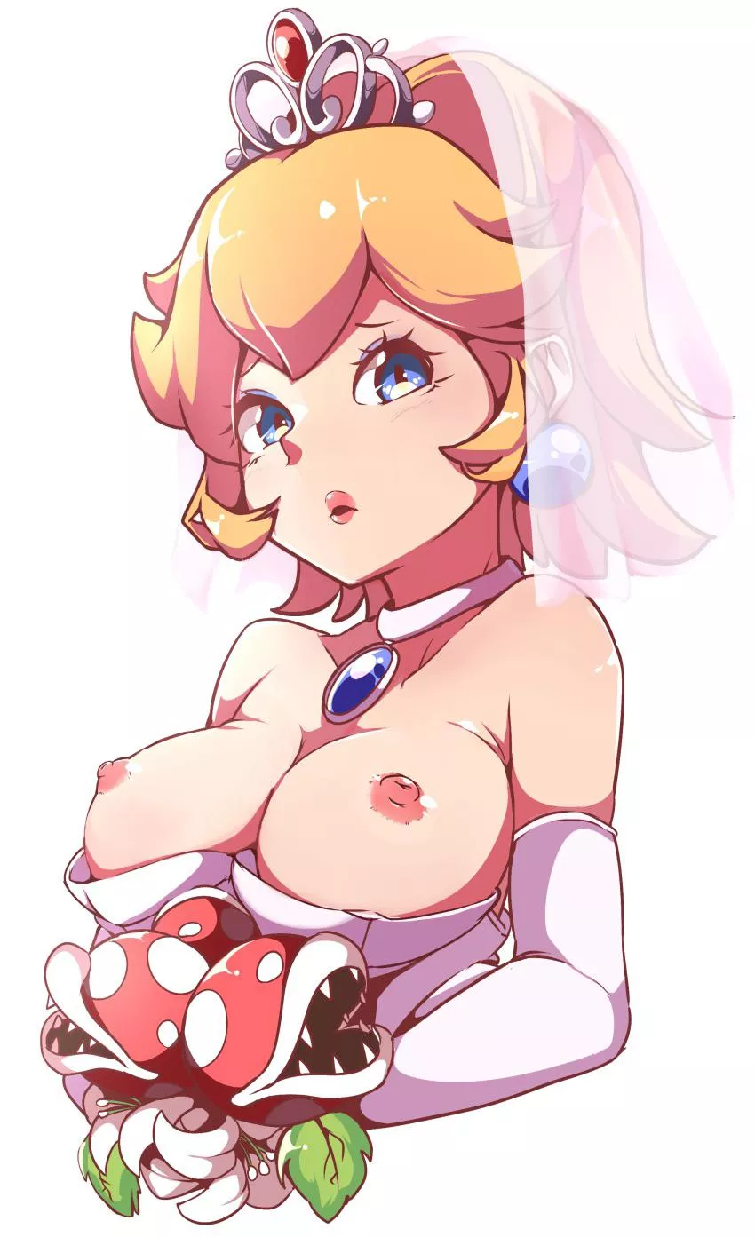 Princess Peach gets married (gokuu)