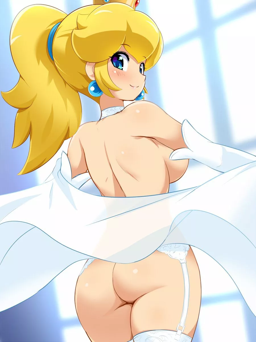 Princess Peach got a nice butt (konpeto) [Mario]