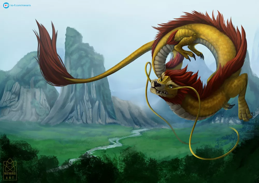 Private Art - Noodle Dragon - Open for Commissions in December and 2022 :D