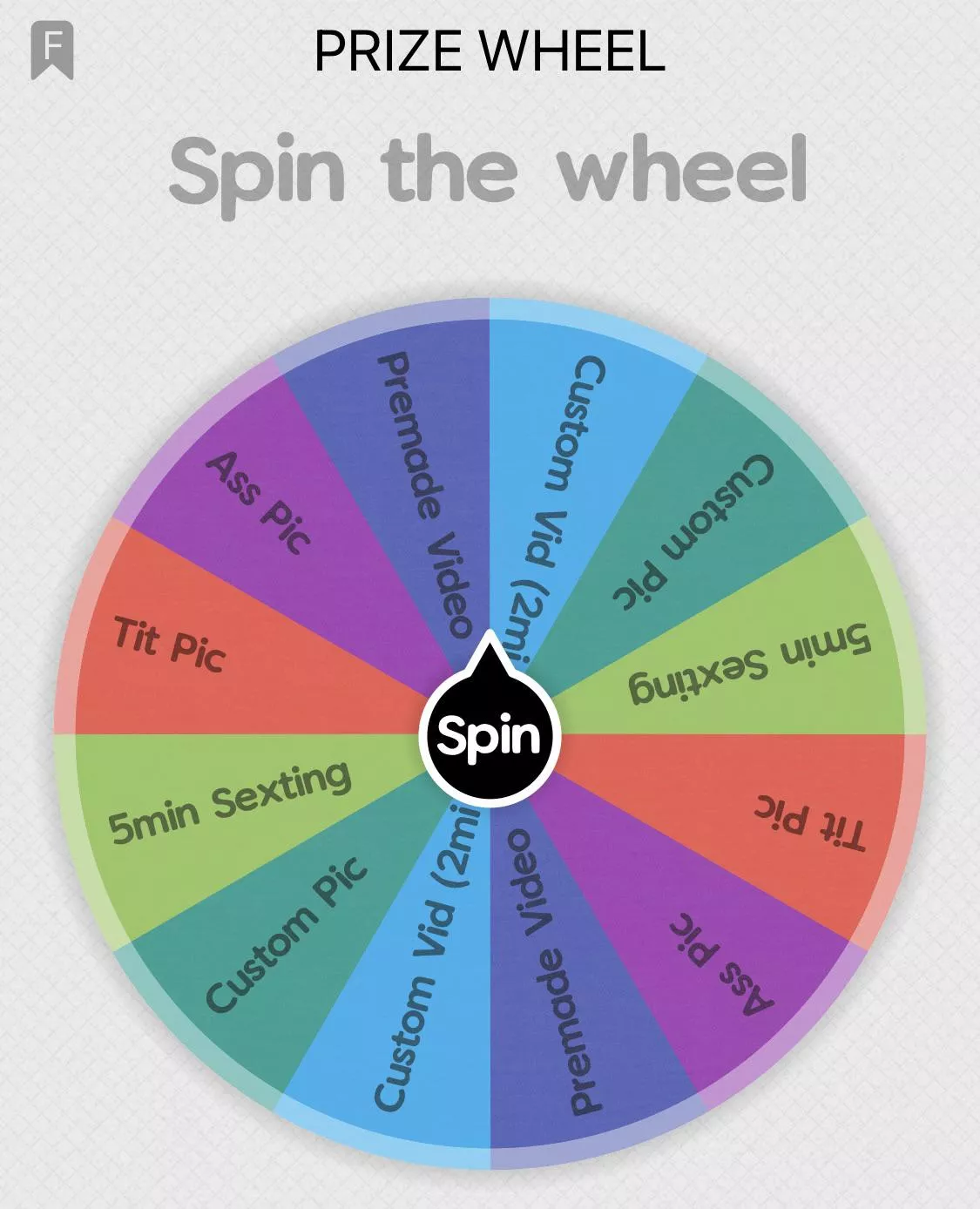 🤑 PRIZE WHEEL 🤑 guaranteed win on every spin! $4 per spin ❤️‍🔥 DM me to spin 😃 [selling]