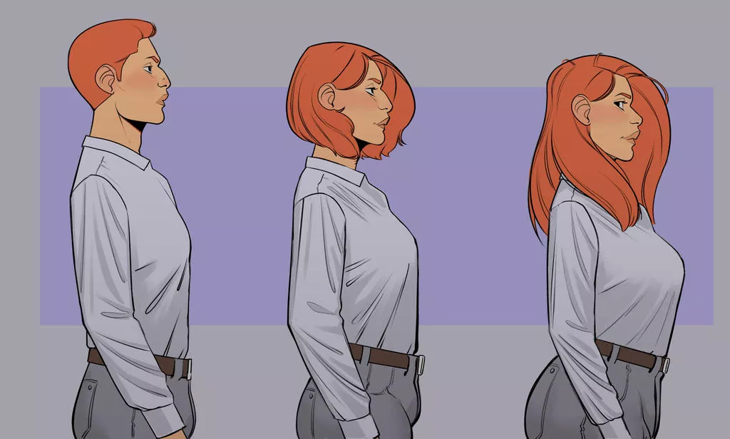 Profile Study by CastleDolphyn (MTF/TG)