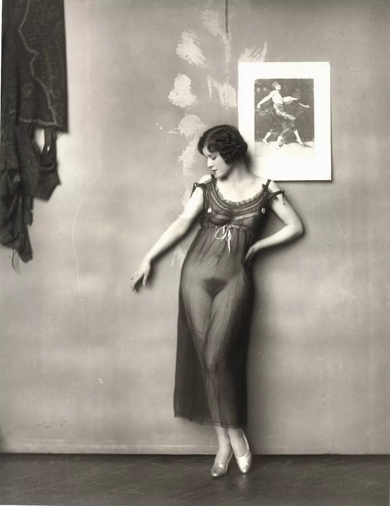 Prostitute in Storyville, New Orleans Legalized Red Light District, around 1912, photo by E. J. Bellocq