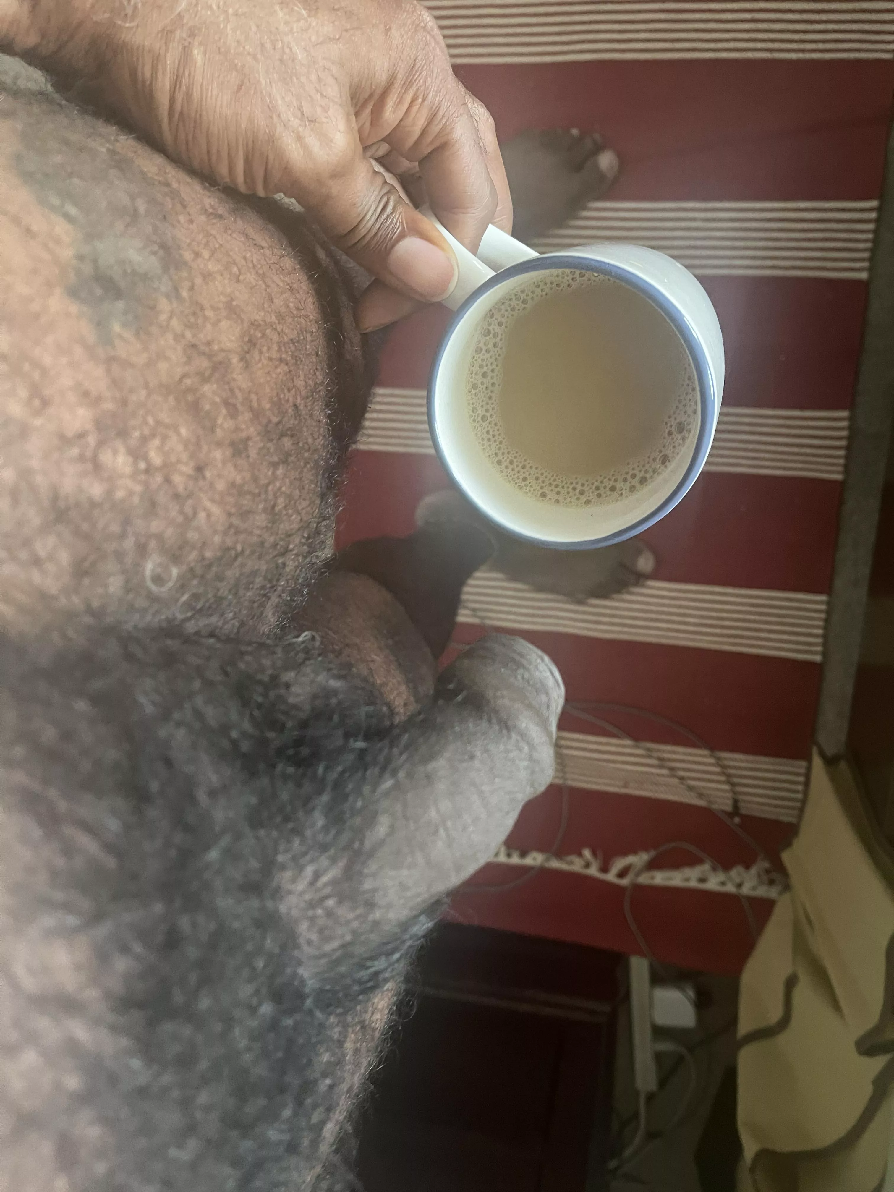 Pubes and coffee