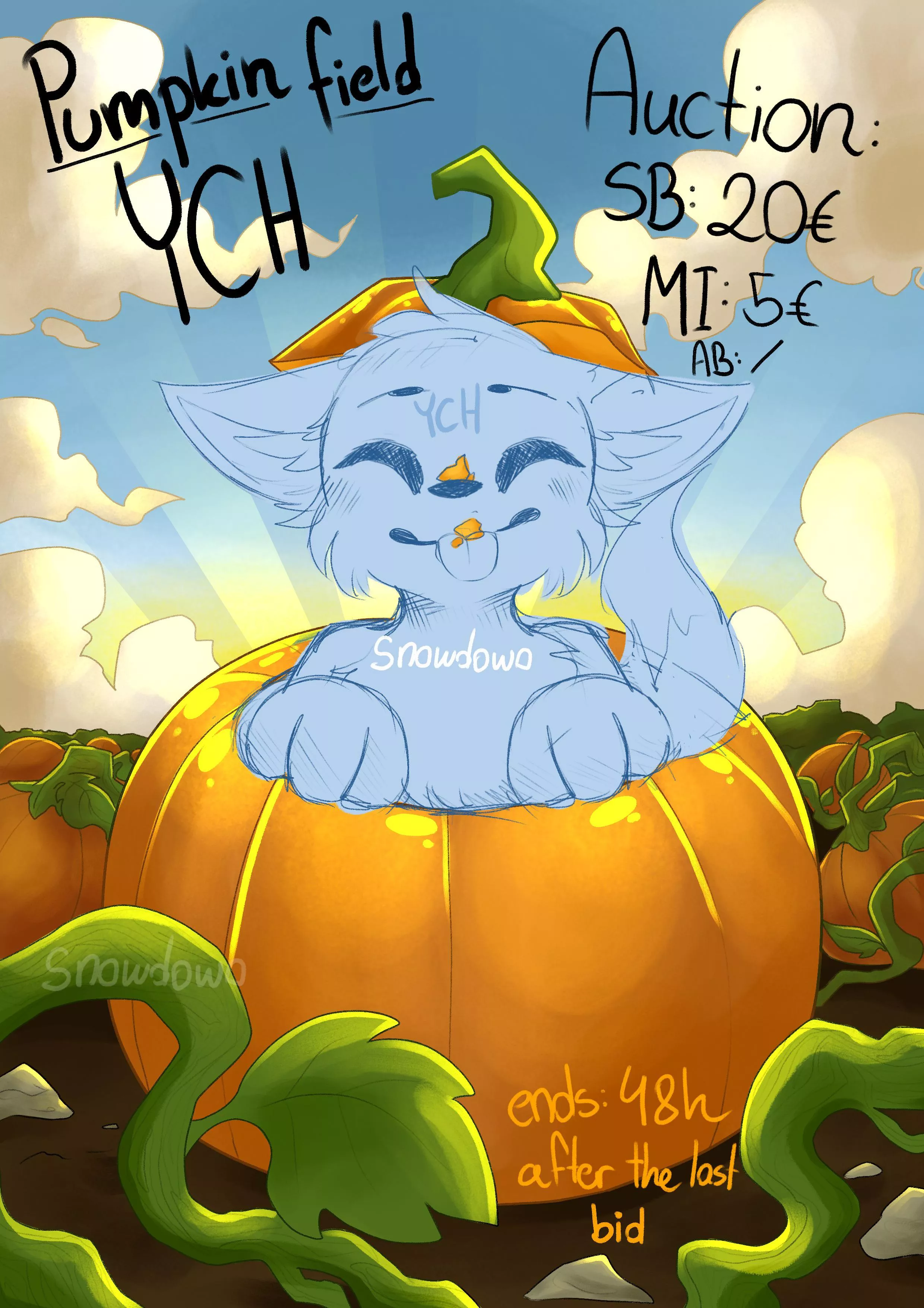 Pumpkinfield YCH auction :3