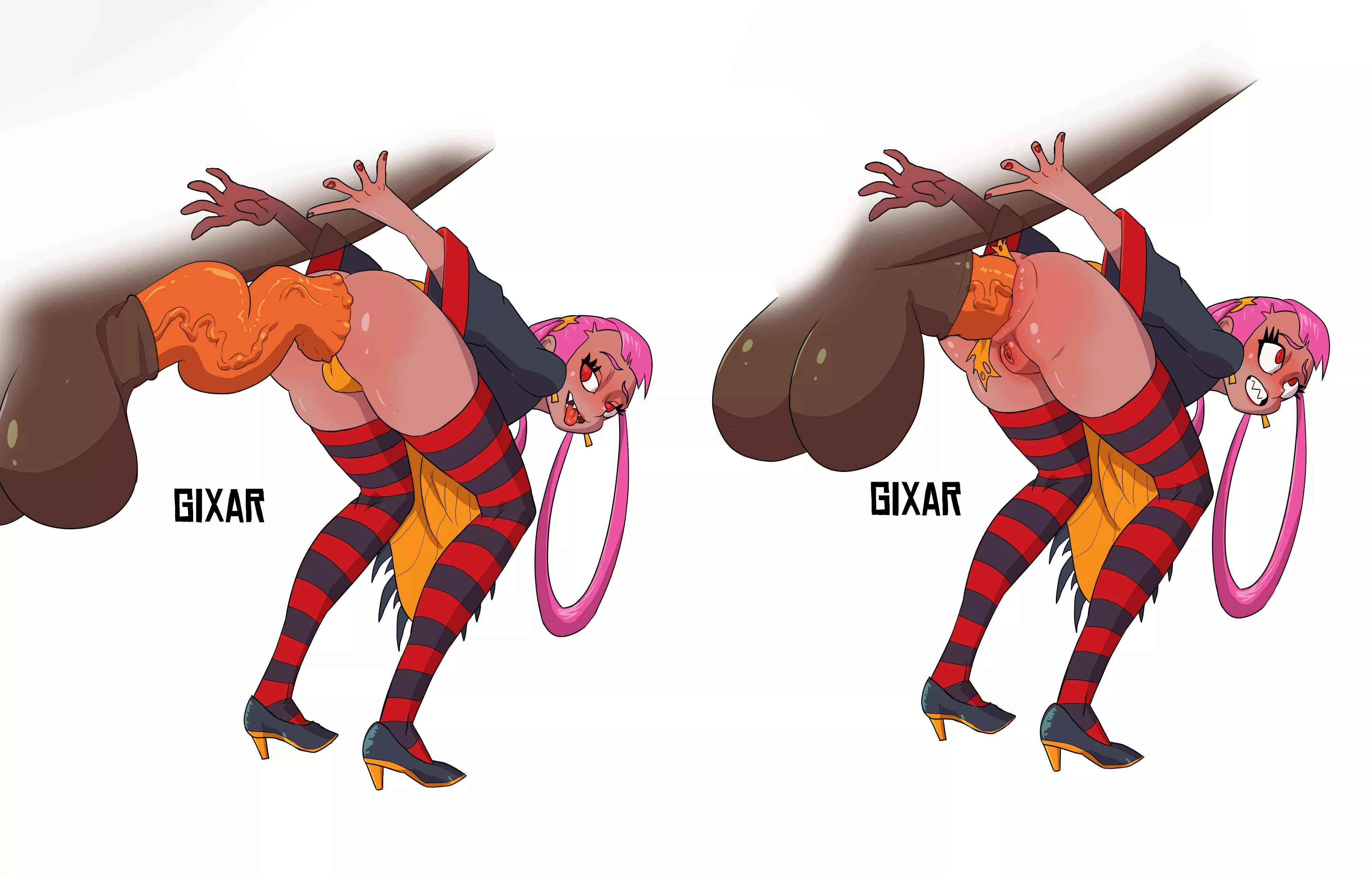 Punk girl x mudsdale pt 2 (Gixar)