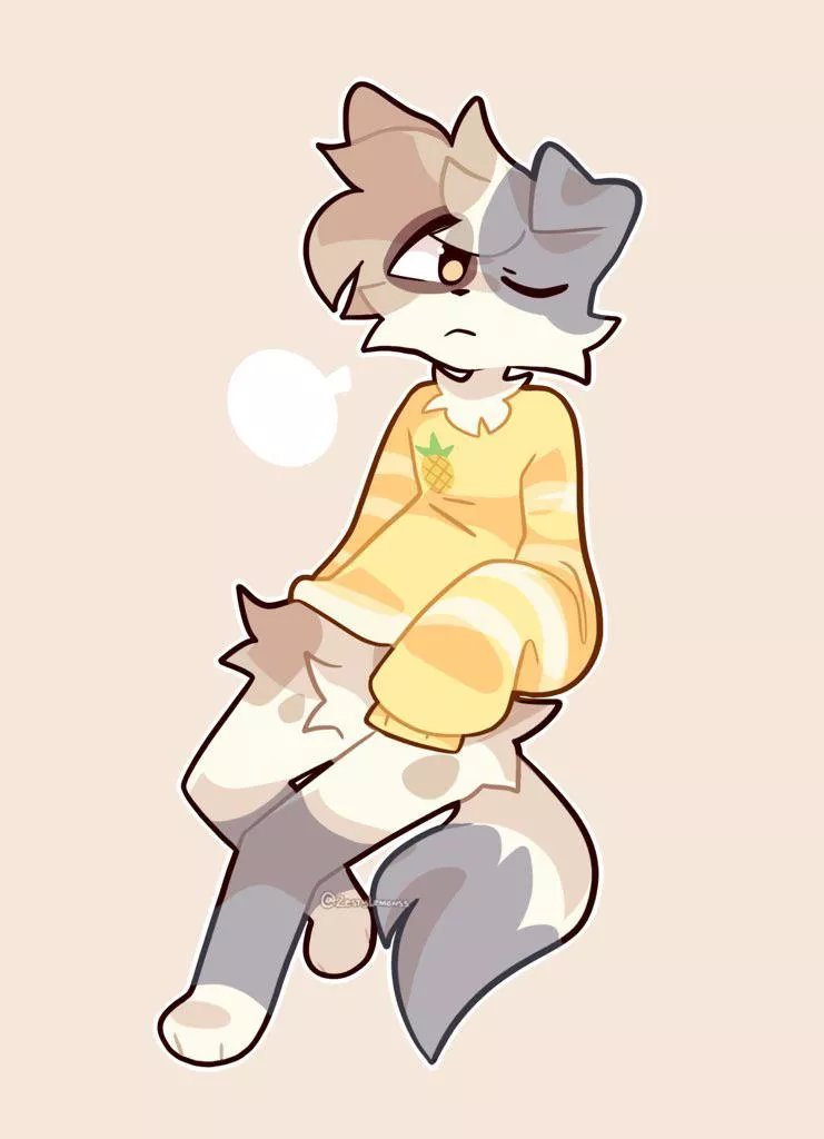 puppy! [ art by me - @zestylemonss on twitter ]