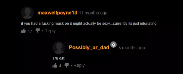 Put a mask on