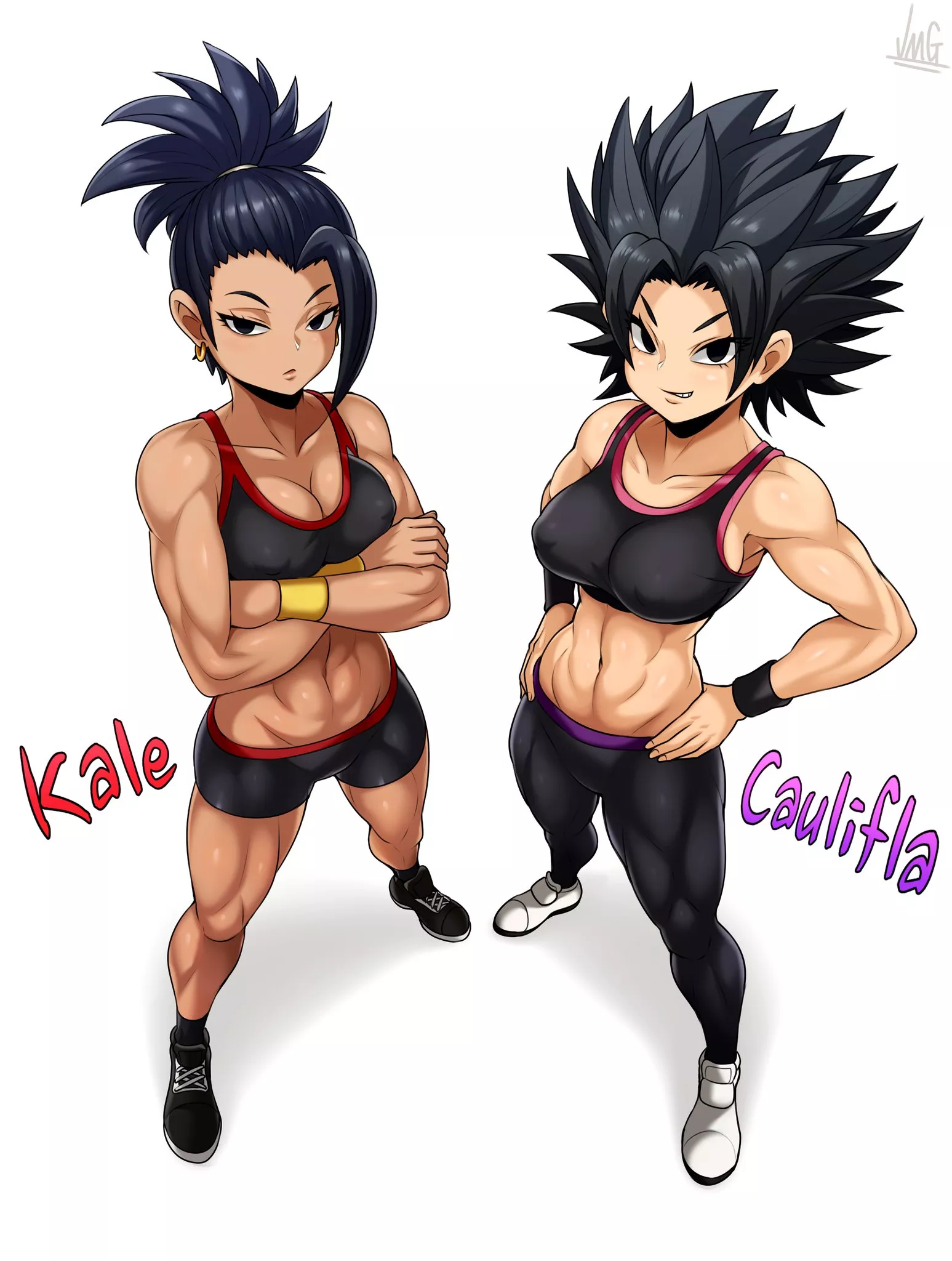 Put some Kale and Caulifla in your diet (JMG) [DragonBall Super]