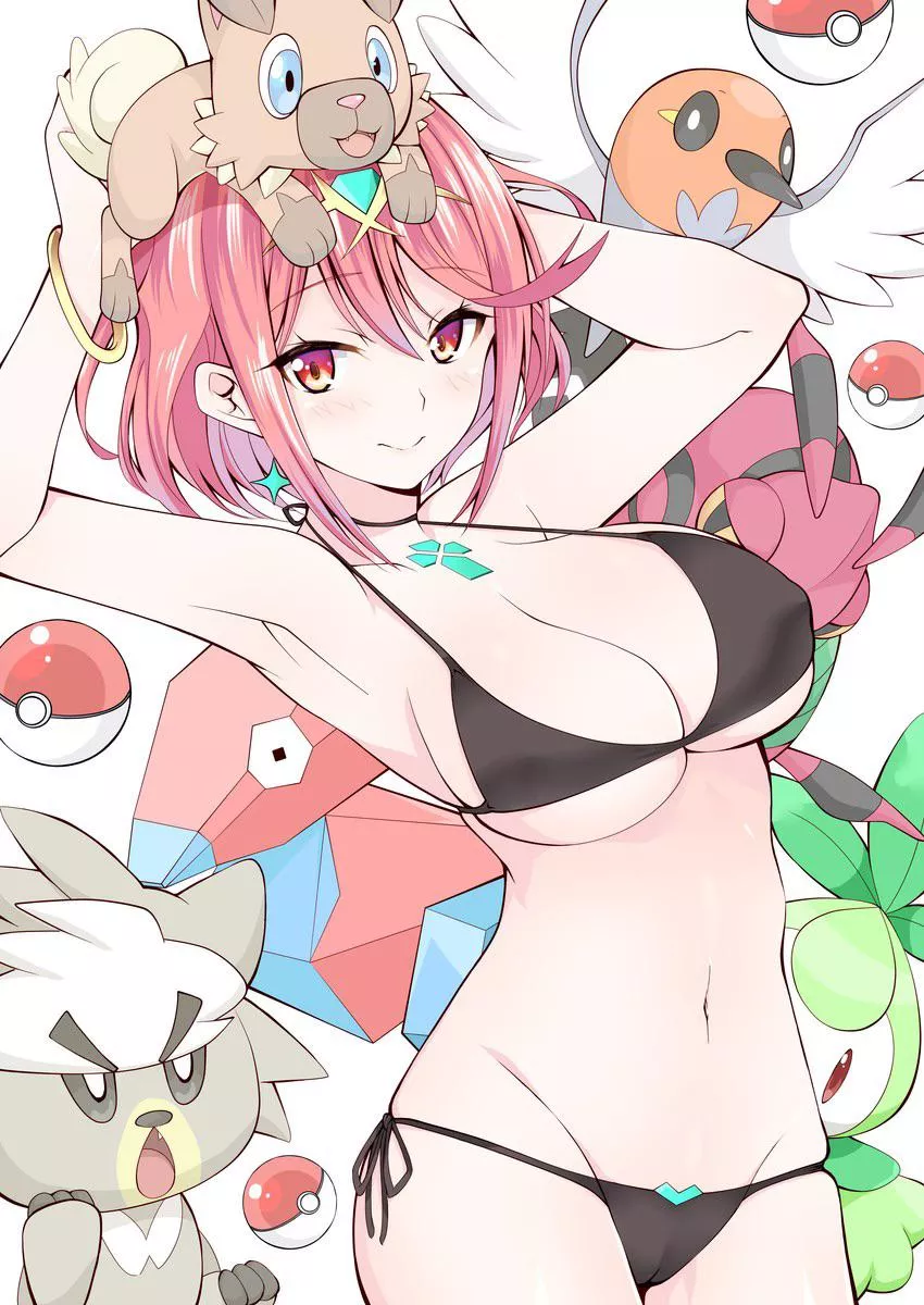 Pyra with Pokemon (KOUâˆž)