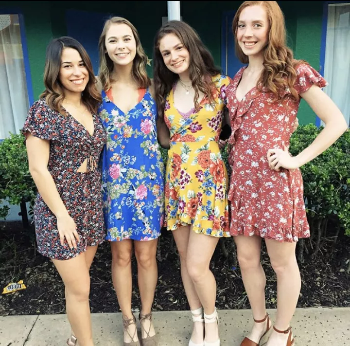 Quartet of summer dresses