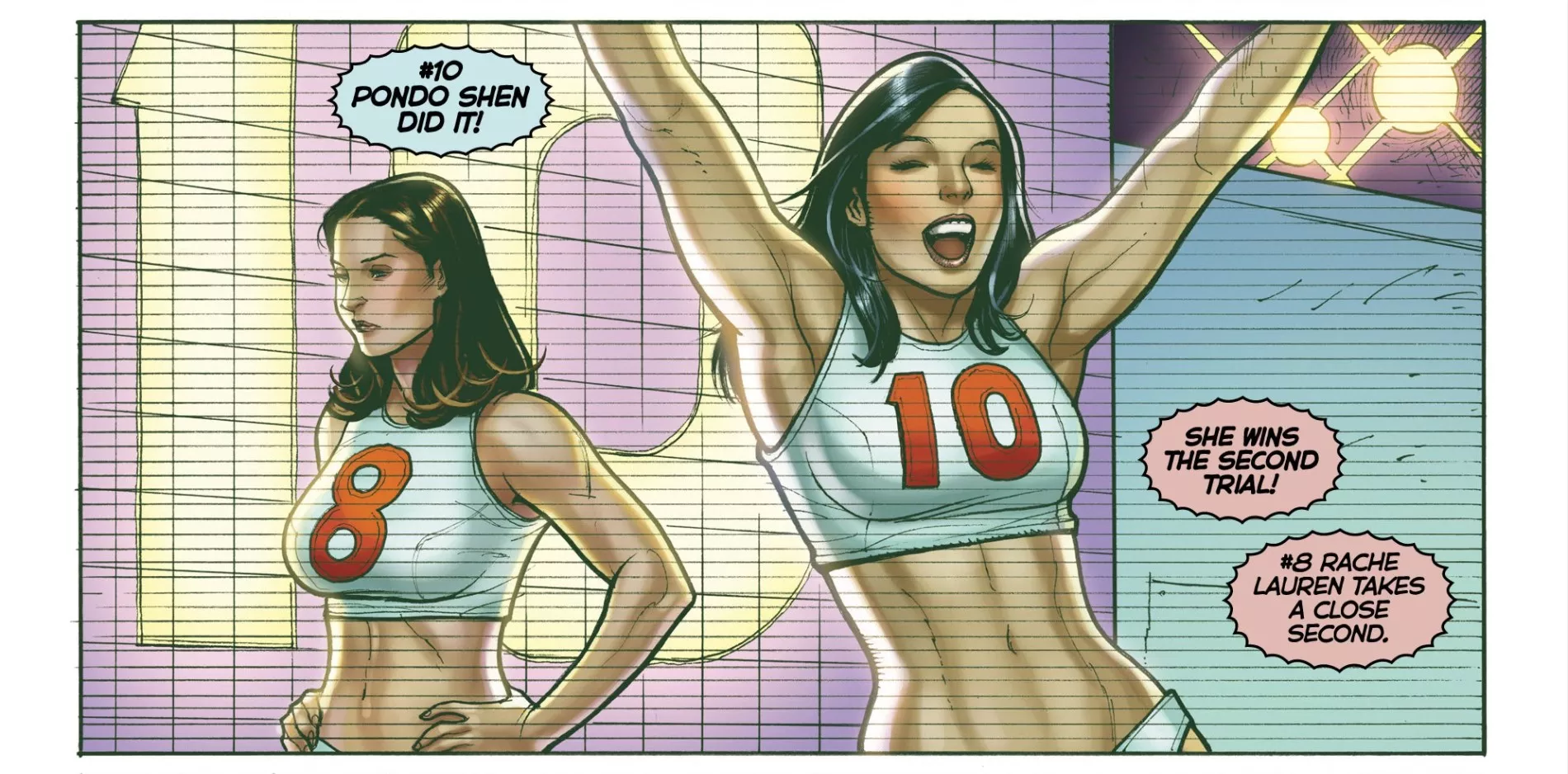 Rache Lauren and Pondo Shen [Fight Girls #1]