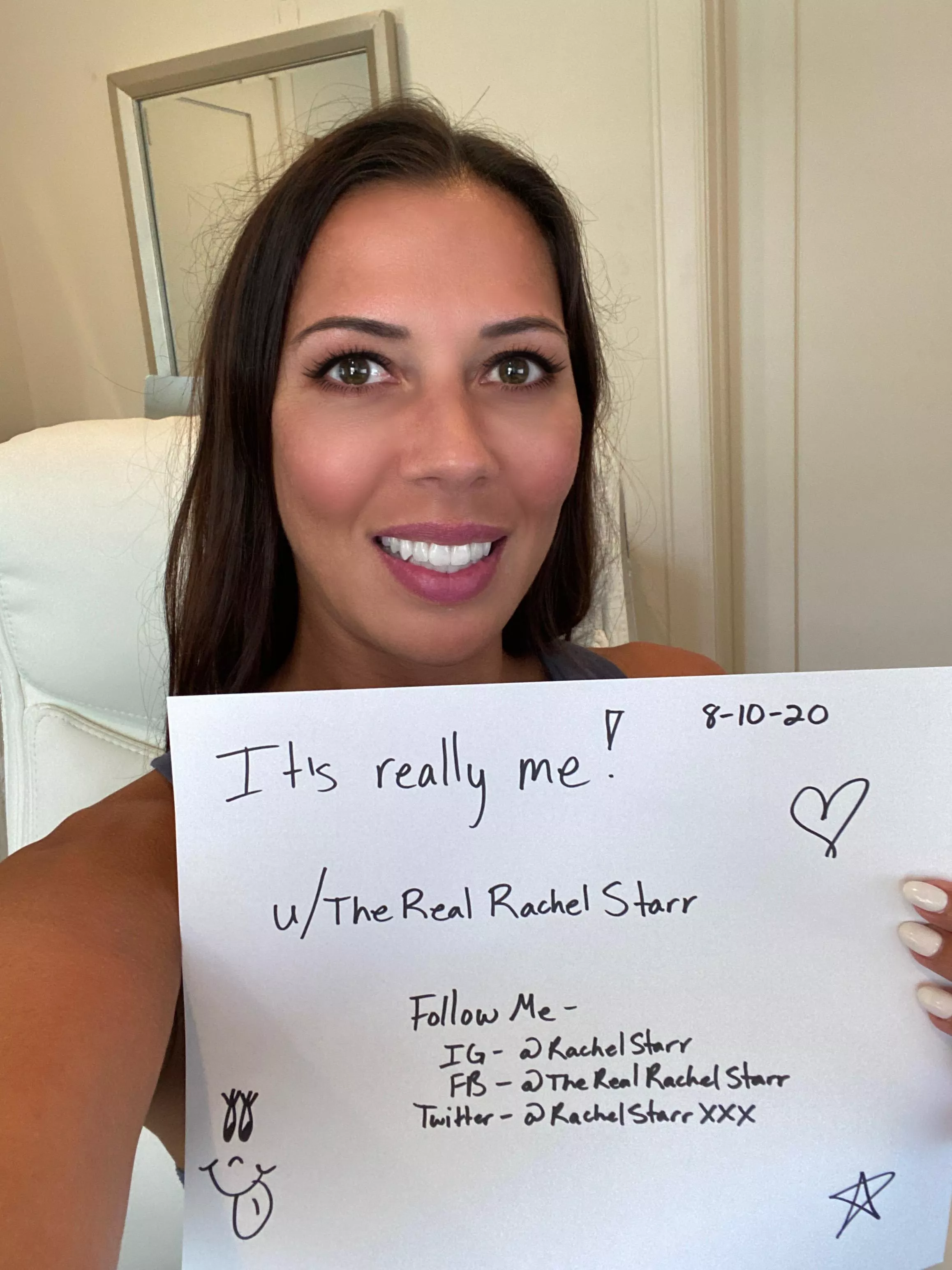 Rachel Starr just joined the community, give her a welcome // u/TheRealRachelStarr