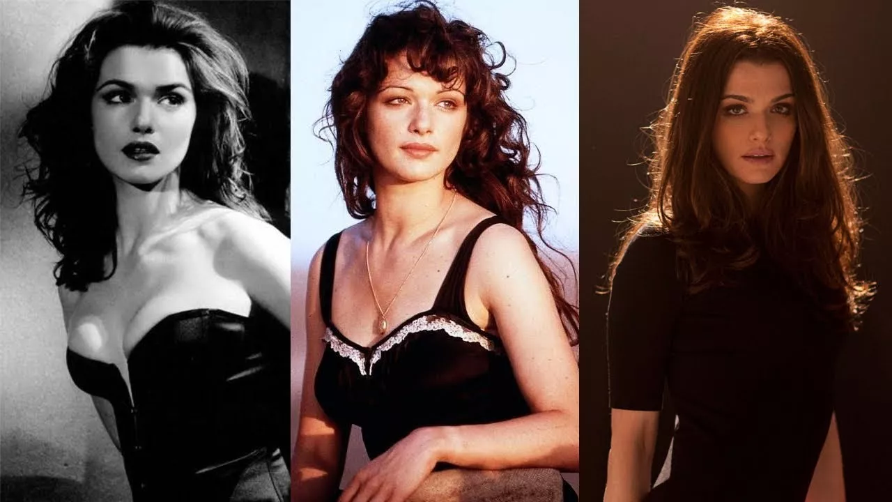 Rachel Weisz aged 19, 29 and 40 respectively