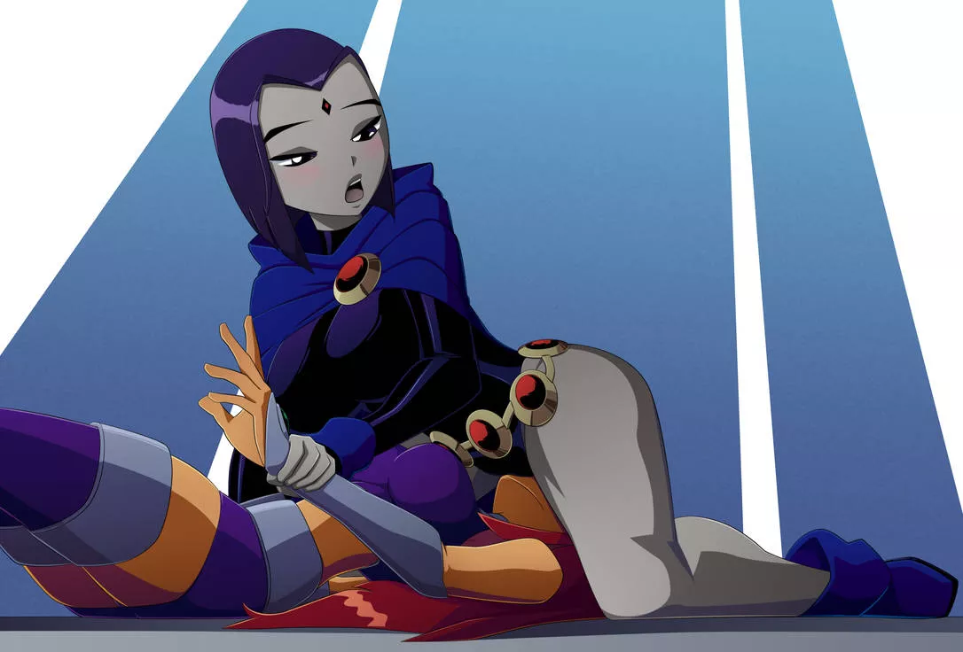 raven and starfire (ravenravenraven) [teen titans]