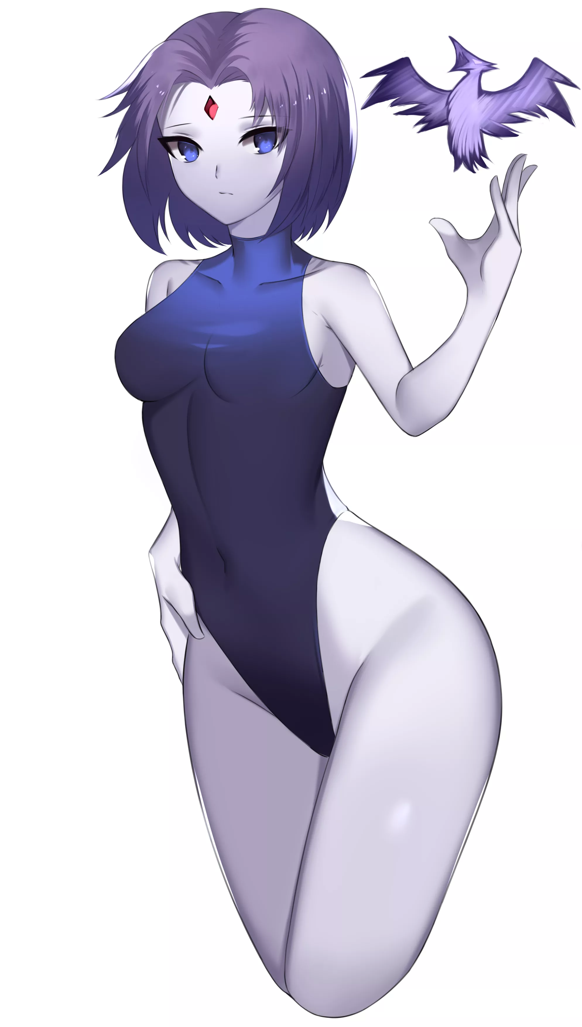 Raven Leotard (Squirrelhollow) [Teen Titans]