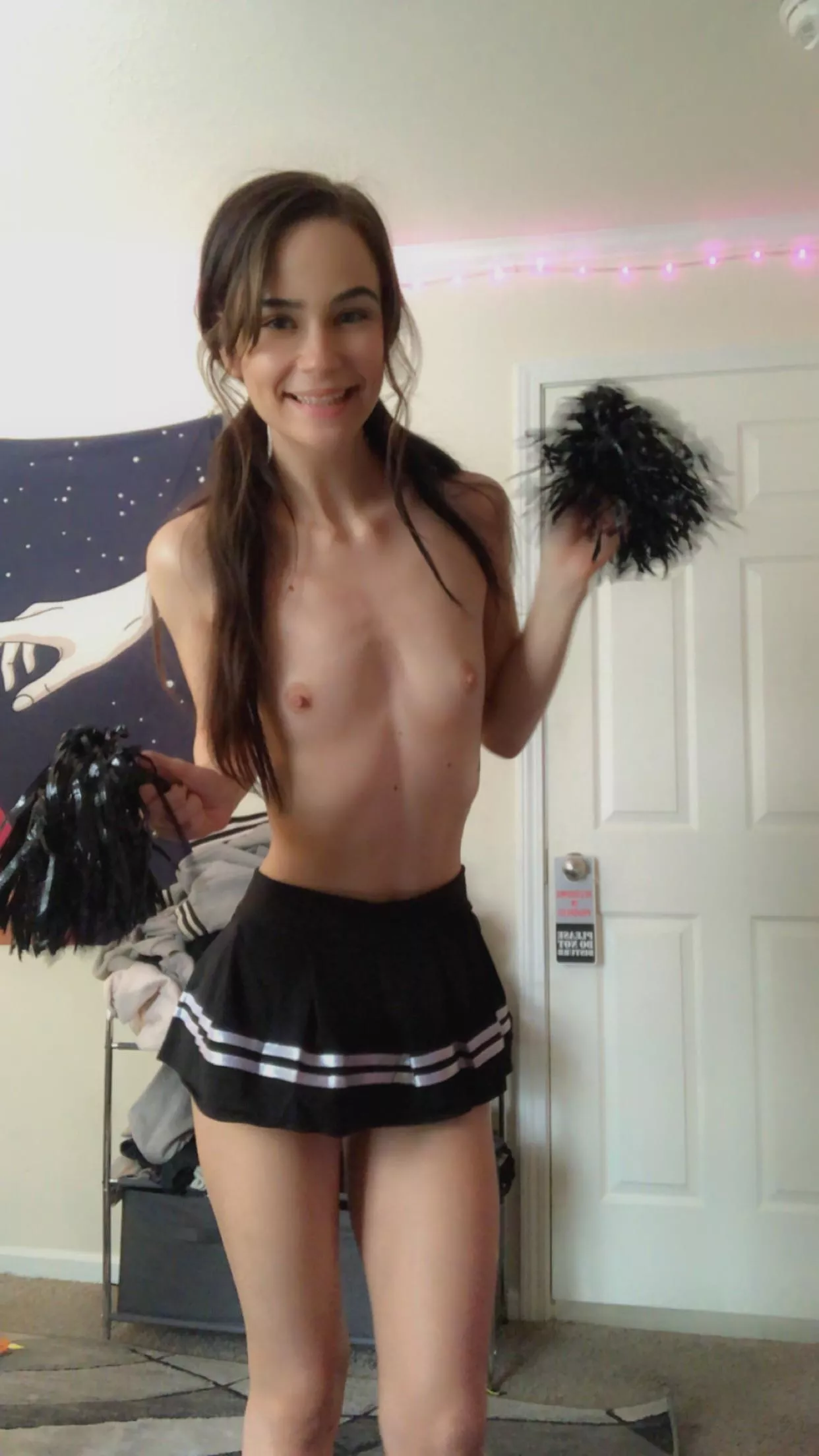 Ready to fulfill your fantasy of fucking a petite cheerleader?