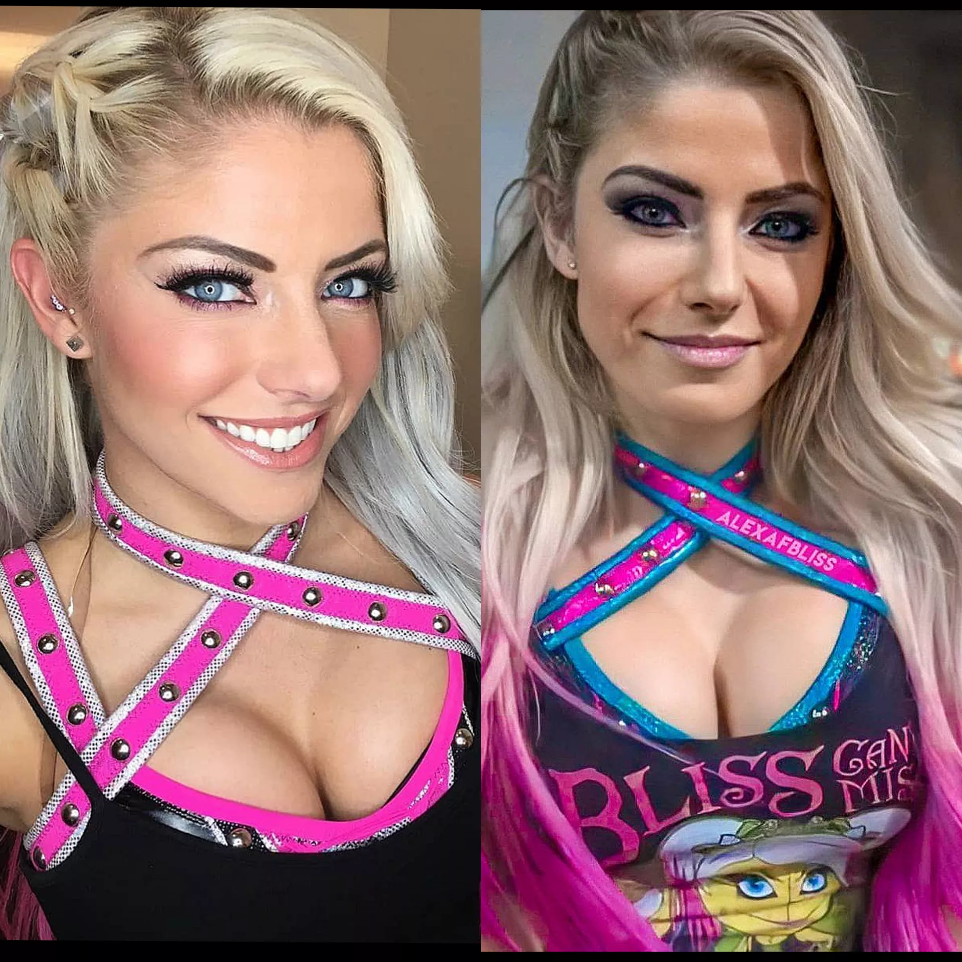 Real or Fake titty Alexa Bliss?