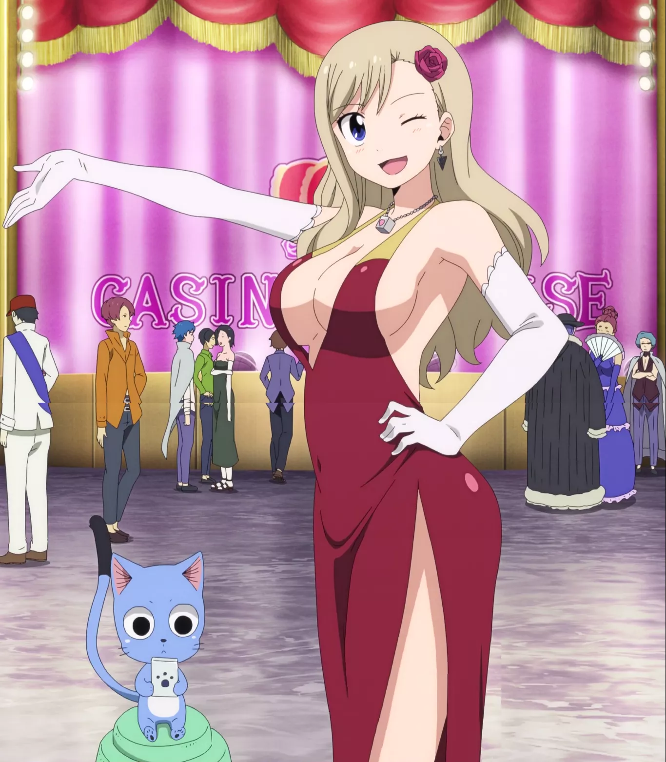 Rebecca in night dress [Edens Zero | Episode 19]