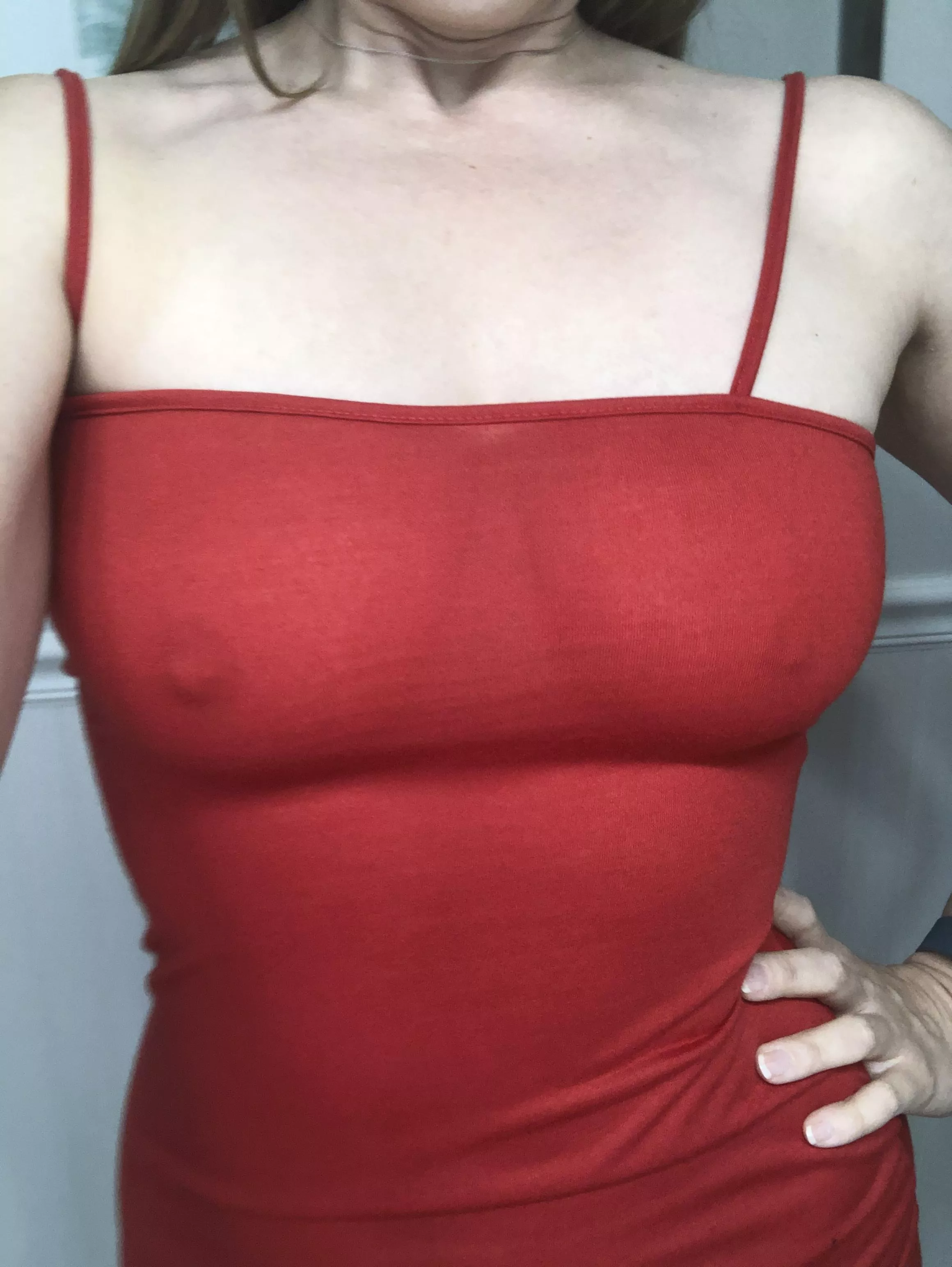 Red always makes me feel like a slut