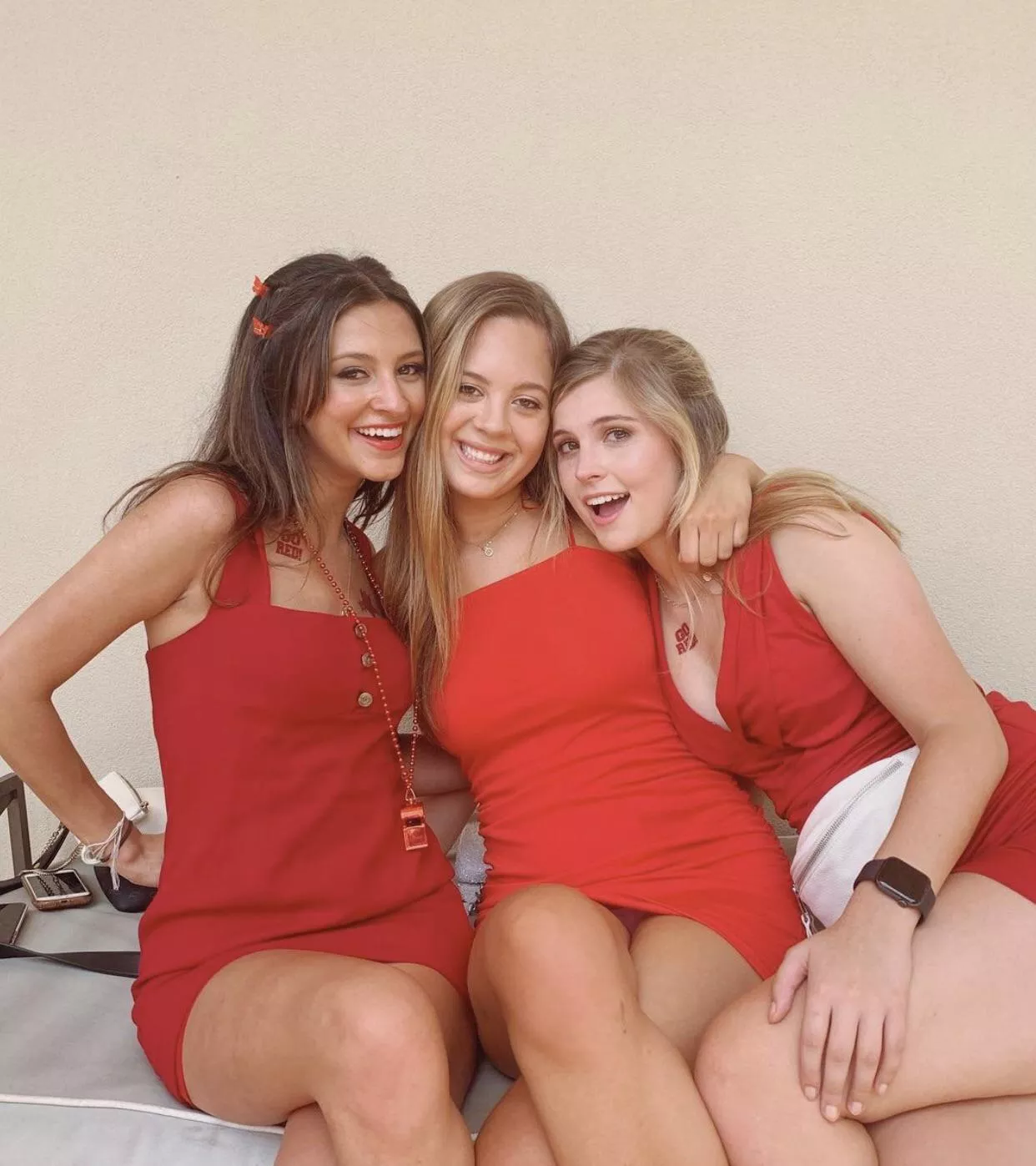 Red dresses