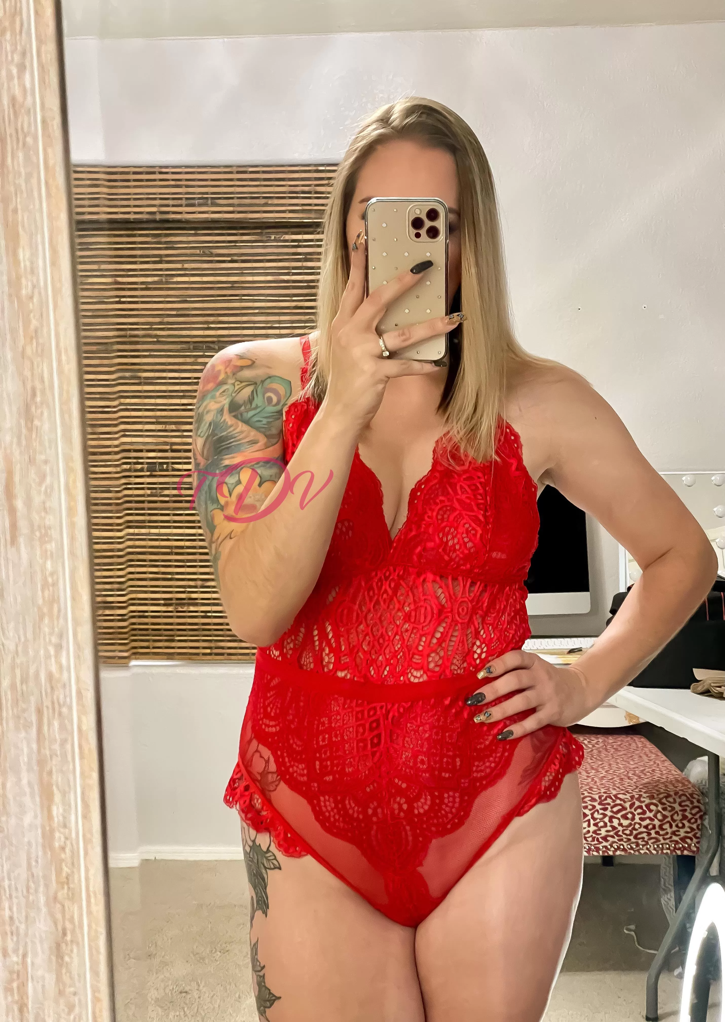 Red makes me feel sexy